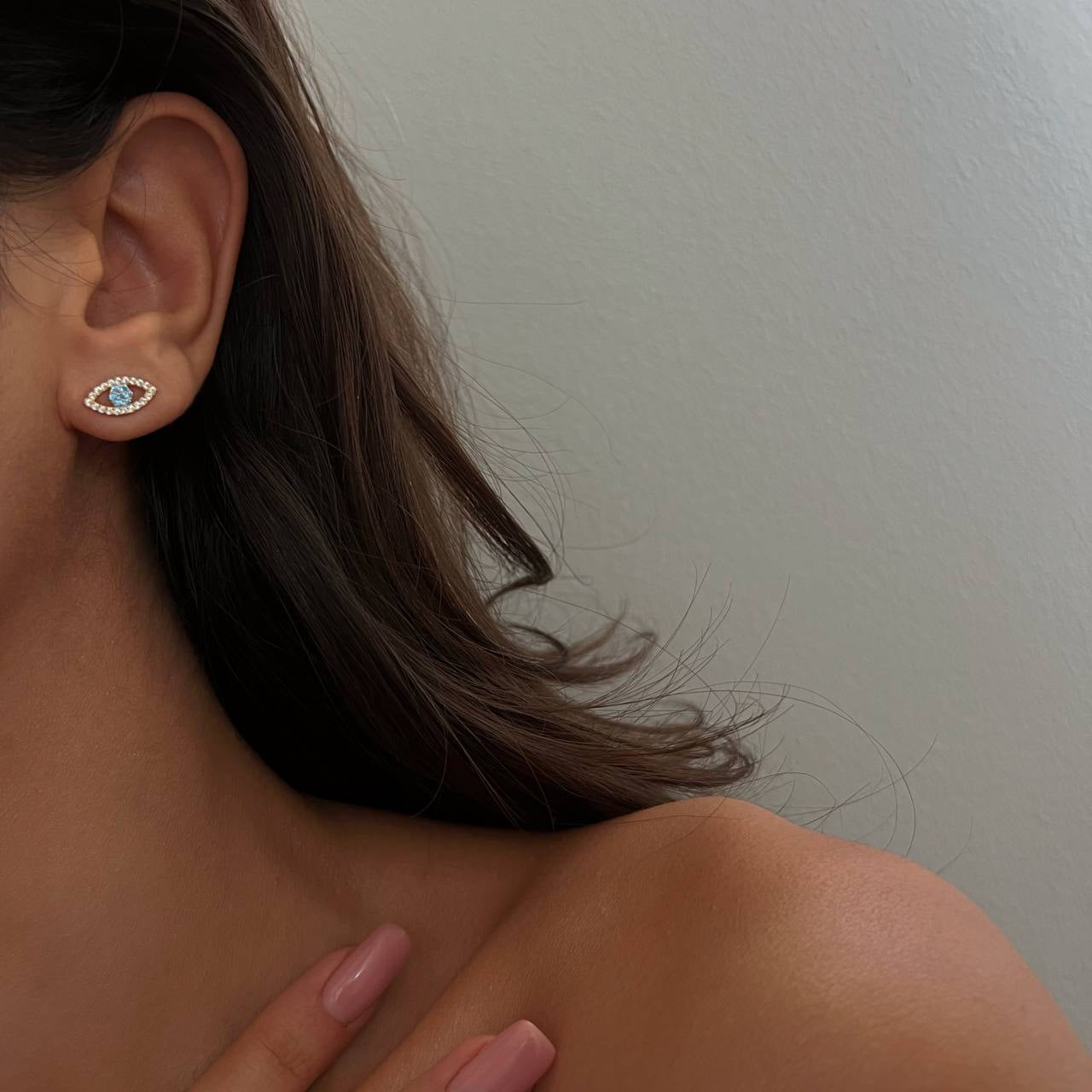 Auge Nazar Mini Ohrring (6991005810733)