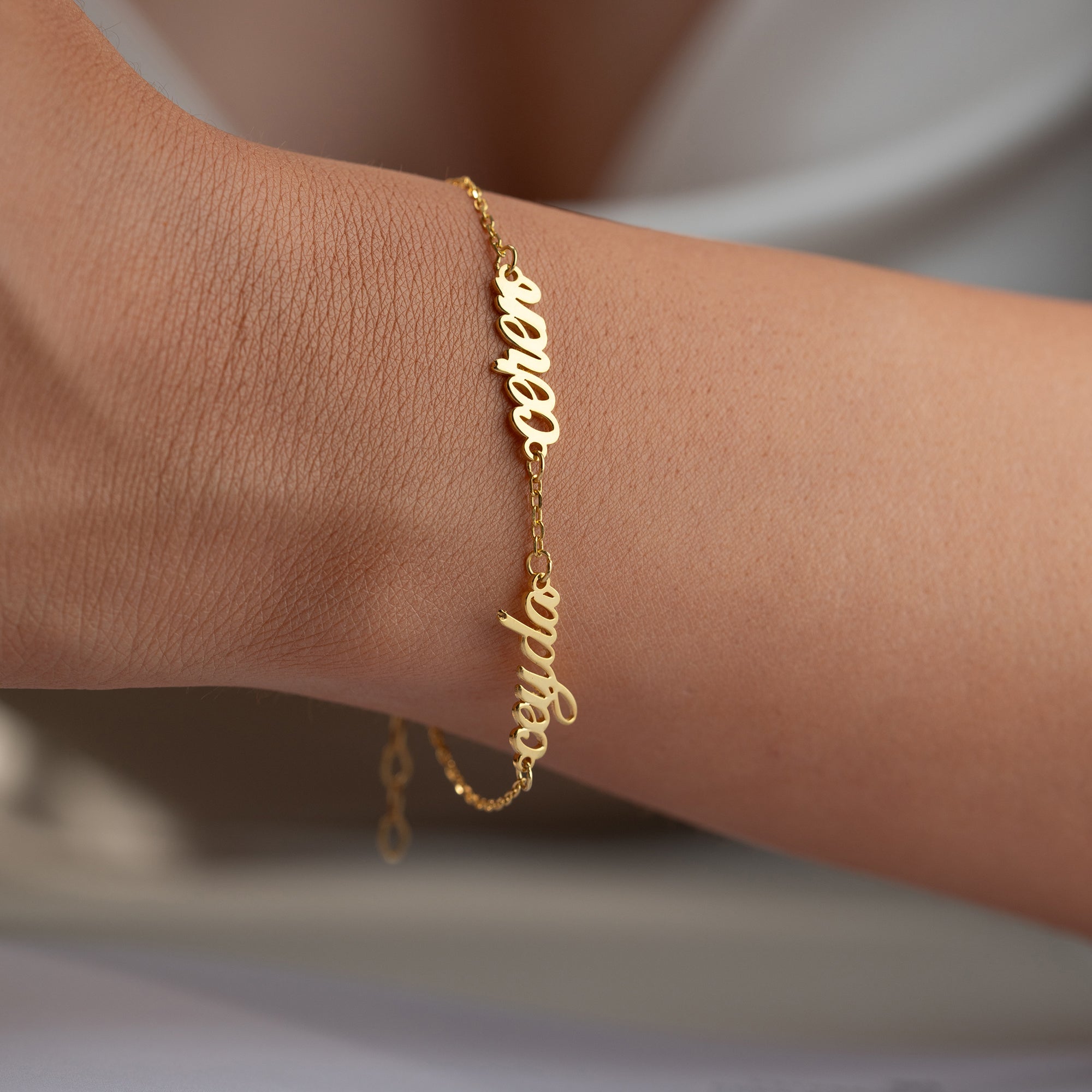 2'ER NAMENS ARMKETTE | 925 SILBER