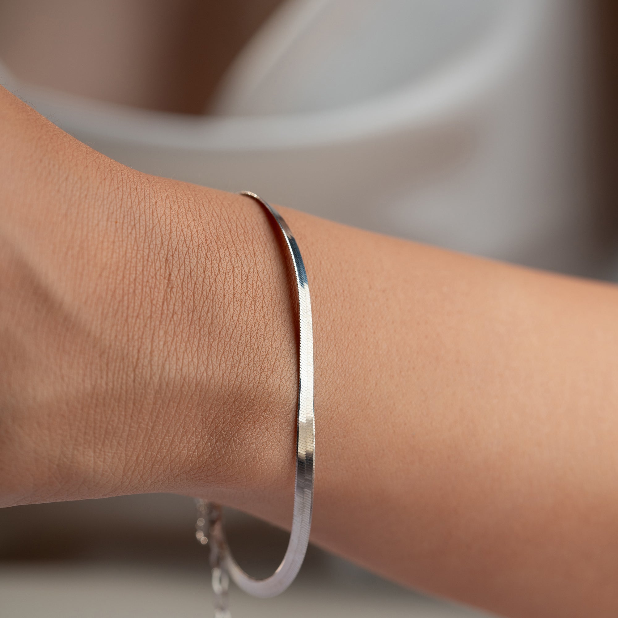 BUCHSTABEN-CHARM ARMKETTE | 925 SILBER