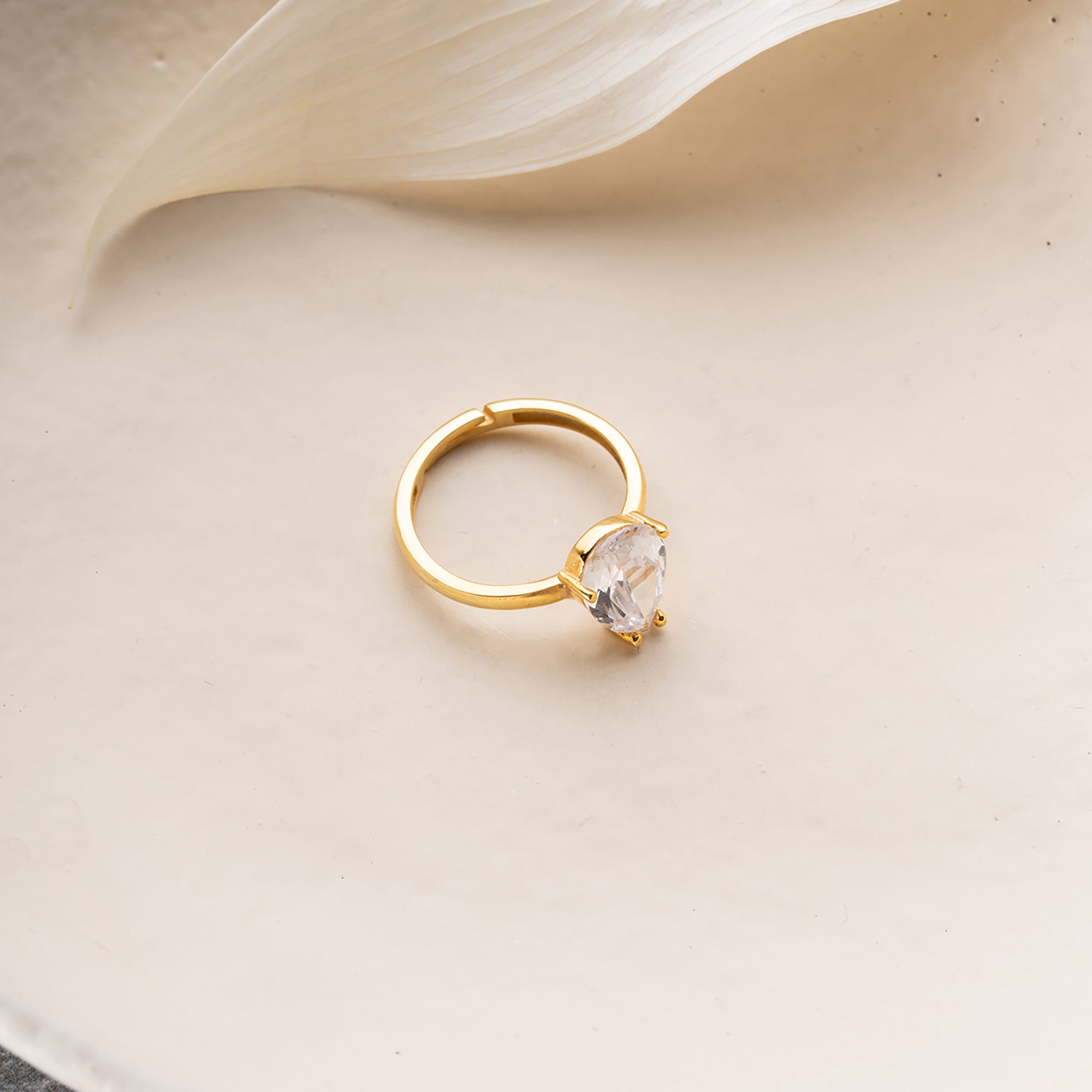 BIG DROP RING | 925 SILBER