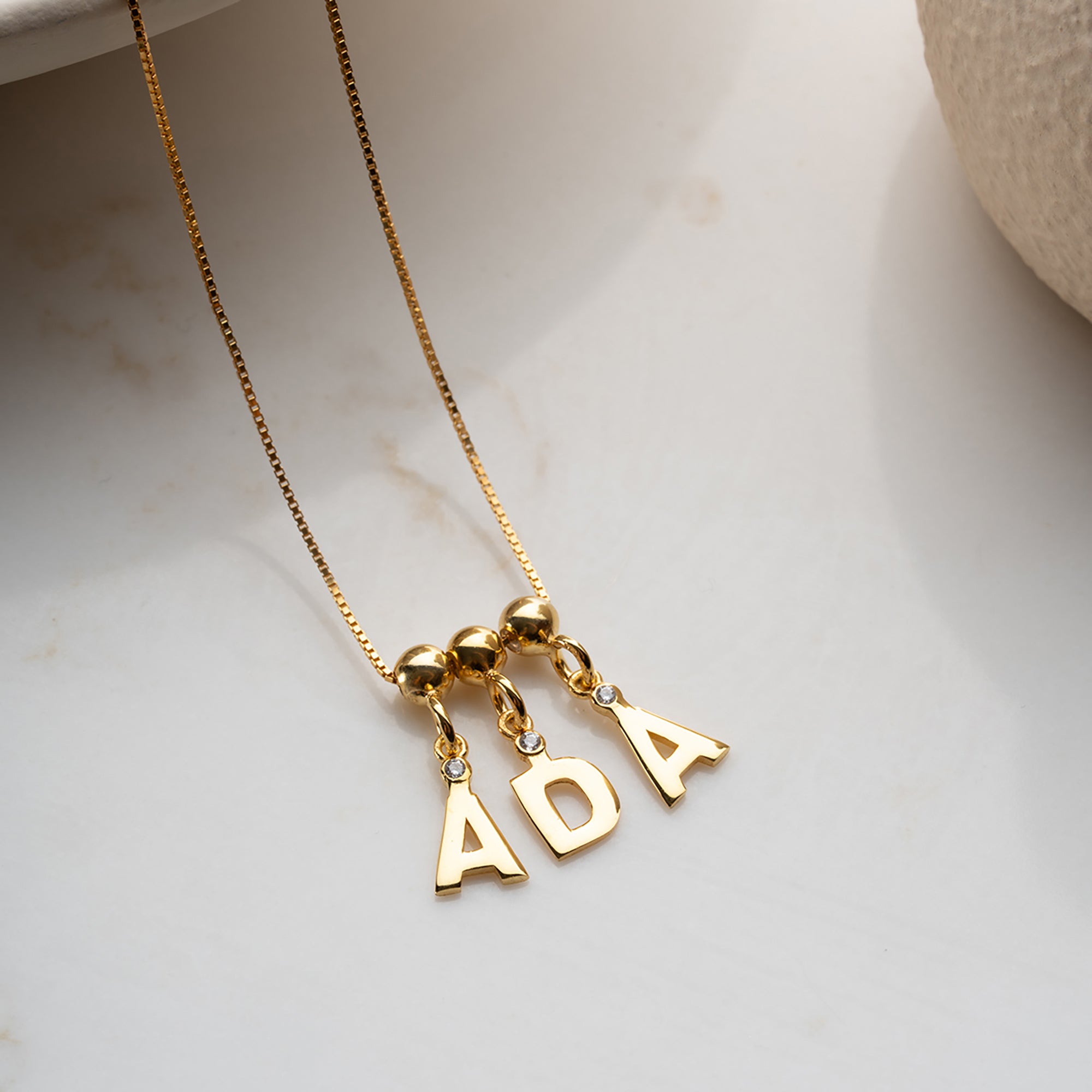 AMOR NAMENS KETTE | 925 SILBER