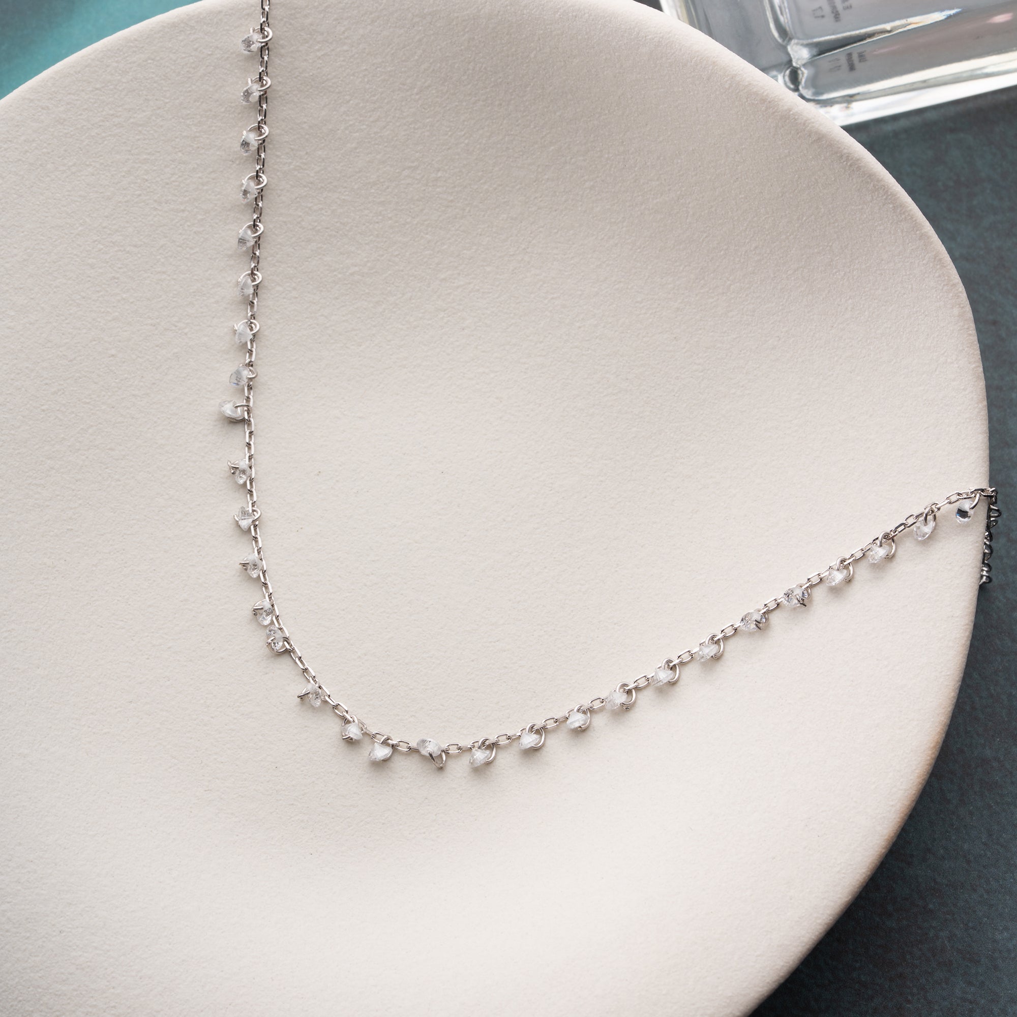SCHIMMER FUSSKETTE | 925 SILBER