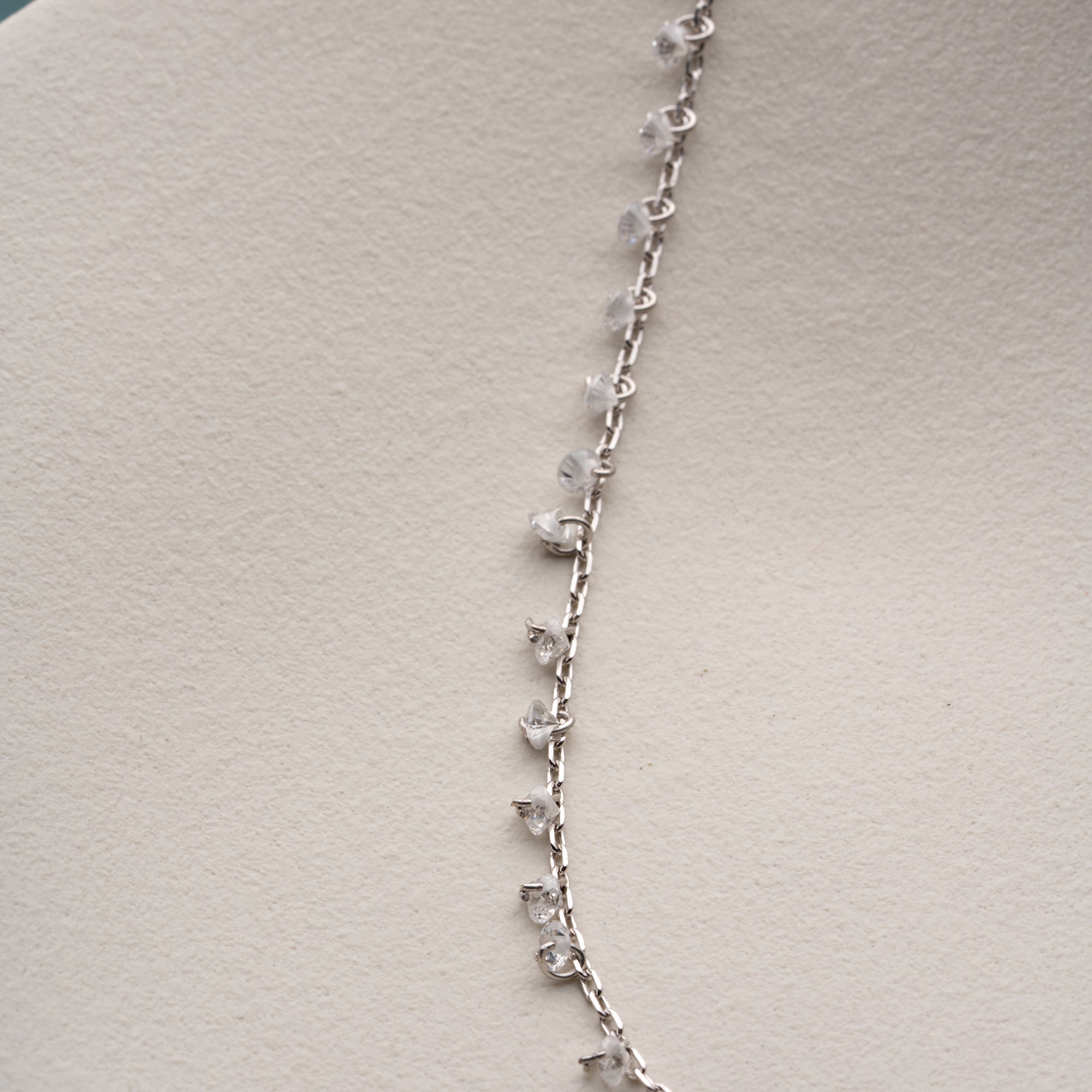 SCHIMMER FUSSKETTE | 925 SILBER