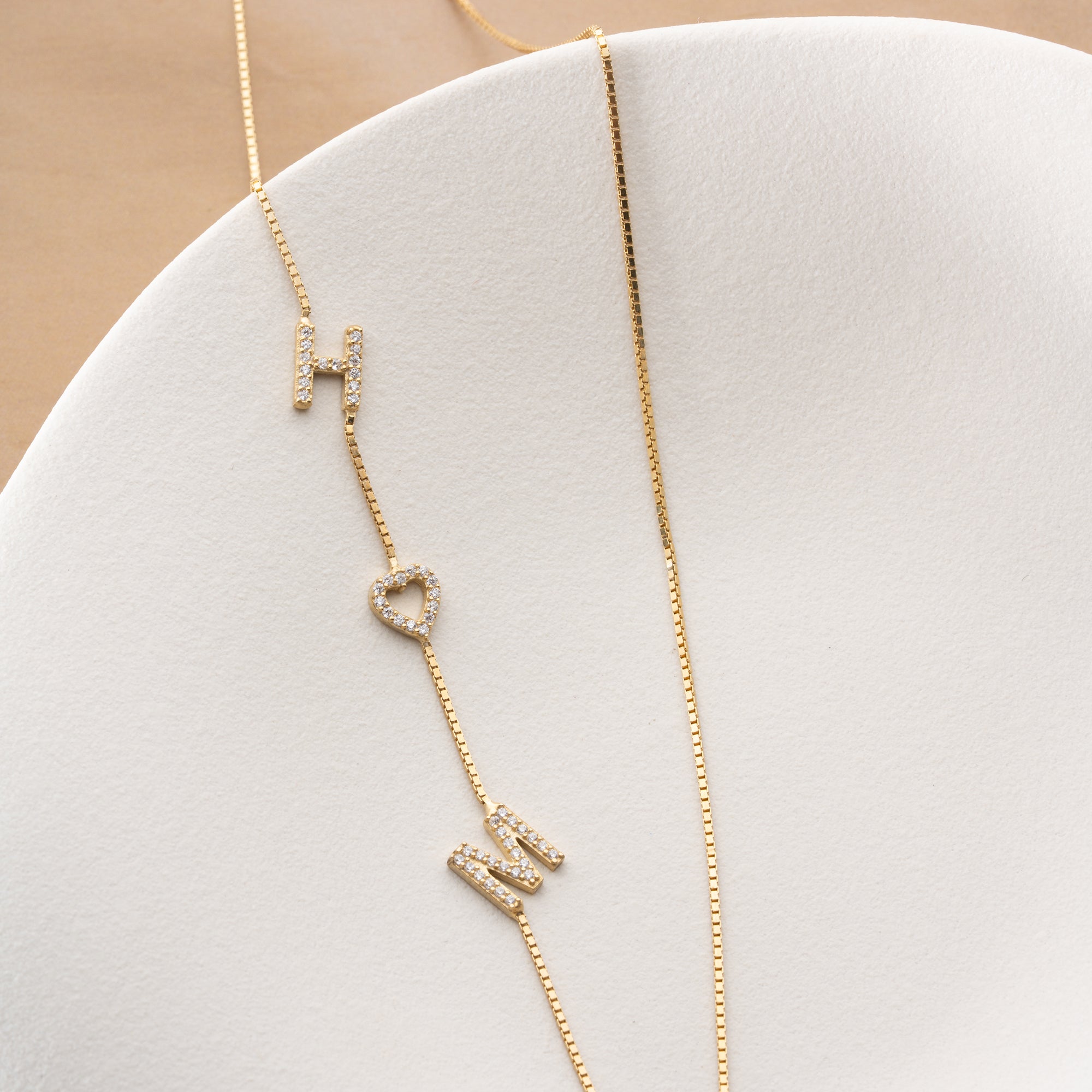 Engraved Heart Necklace | 925 Silver