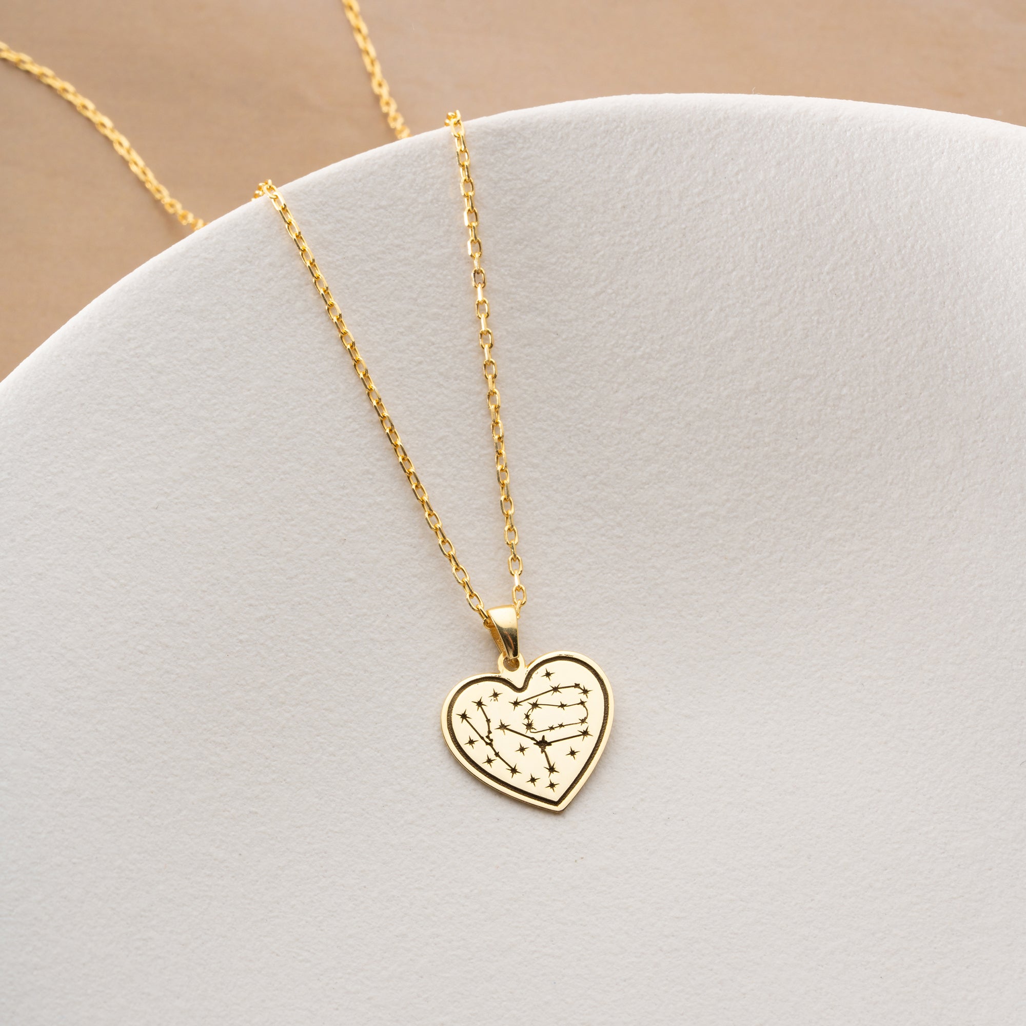 Engraved Heart Necklace | 925 Silver