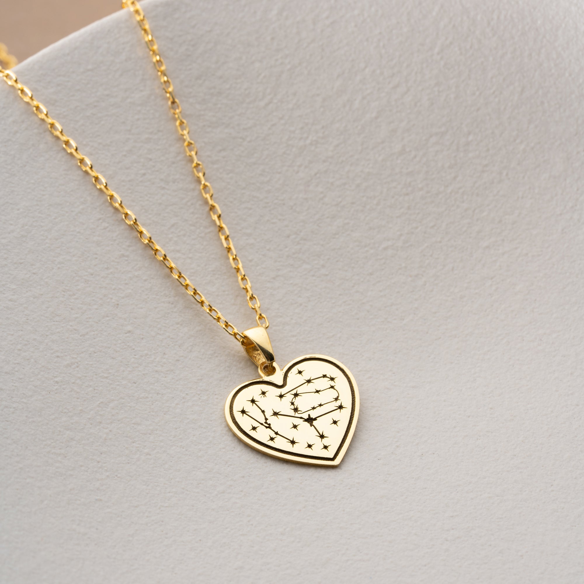 Engraved Heart Necklace | 925 Silver