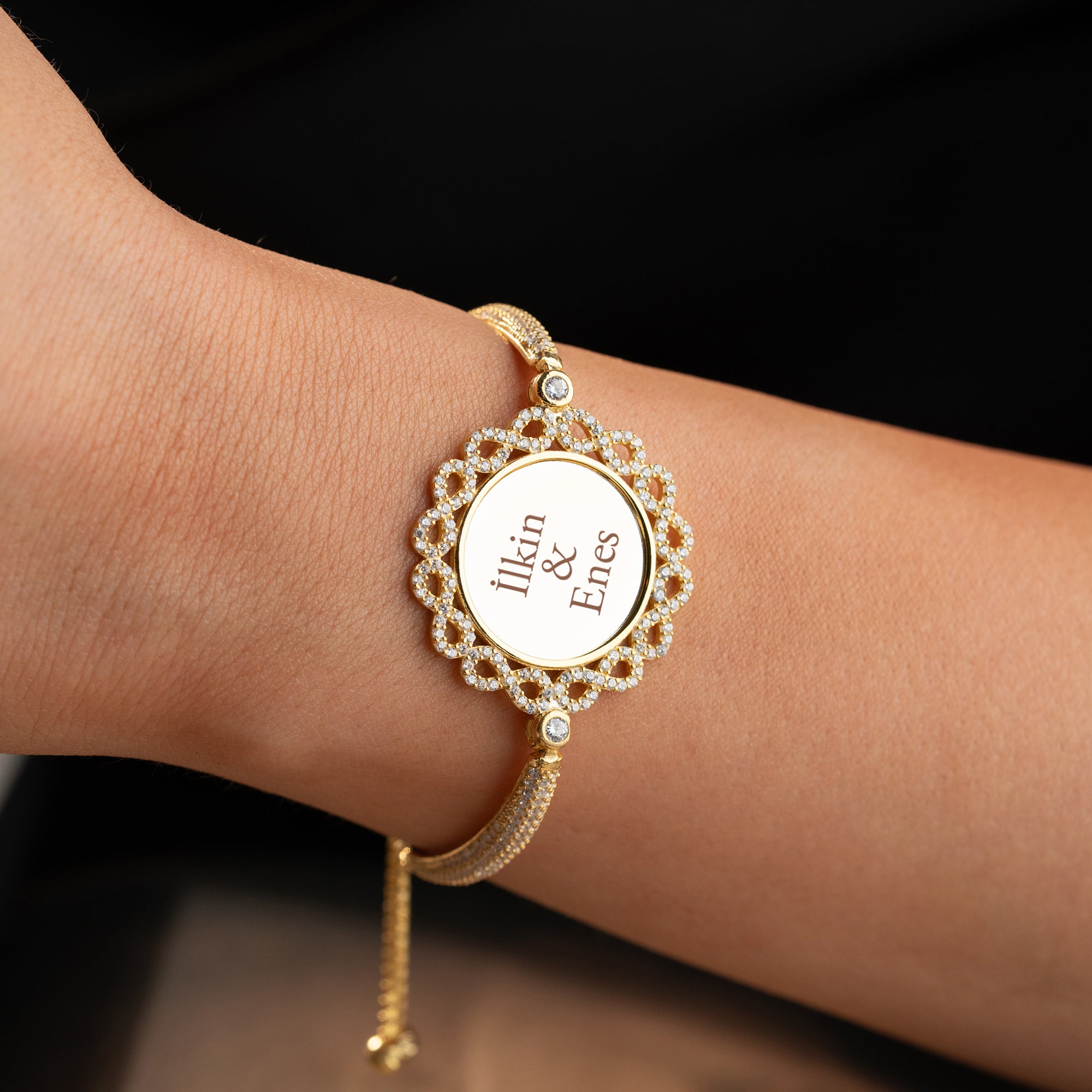 NAMENSARMBAND ARMKETTE | 925 SILBER