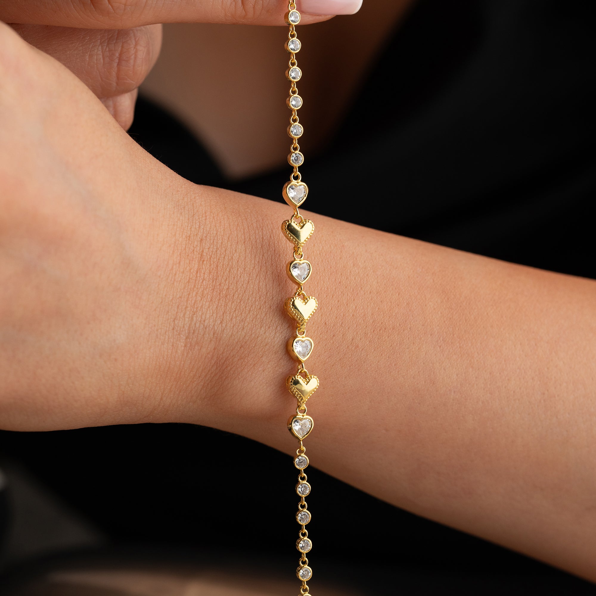 LIEBESBAND ARMKETTE | 925 SILBER