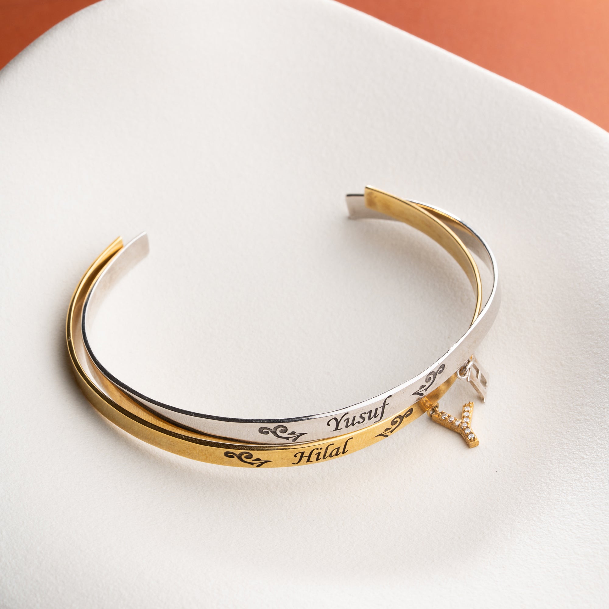NAMENS PARTNER ARMREIFE | 925 SILBER