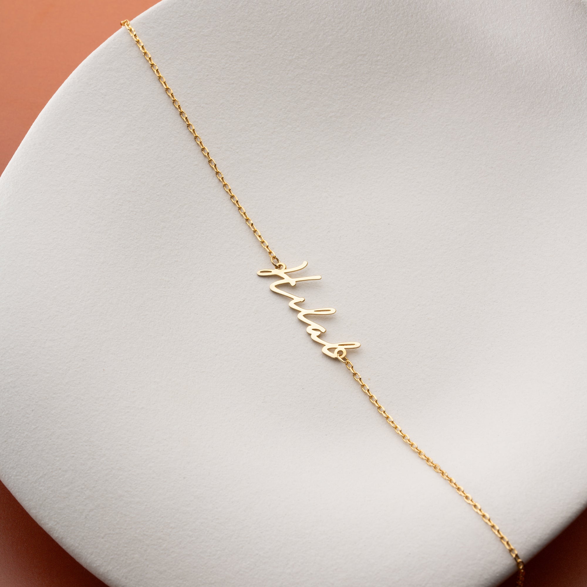 NAMENS FUSSKETTE | 925 SILBER
