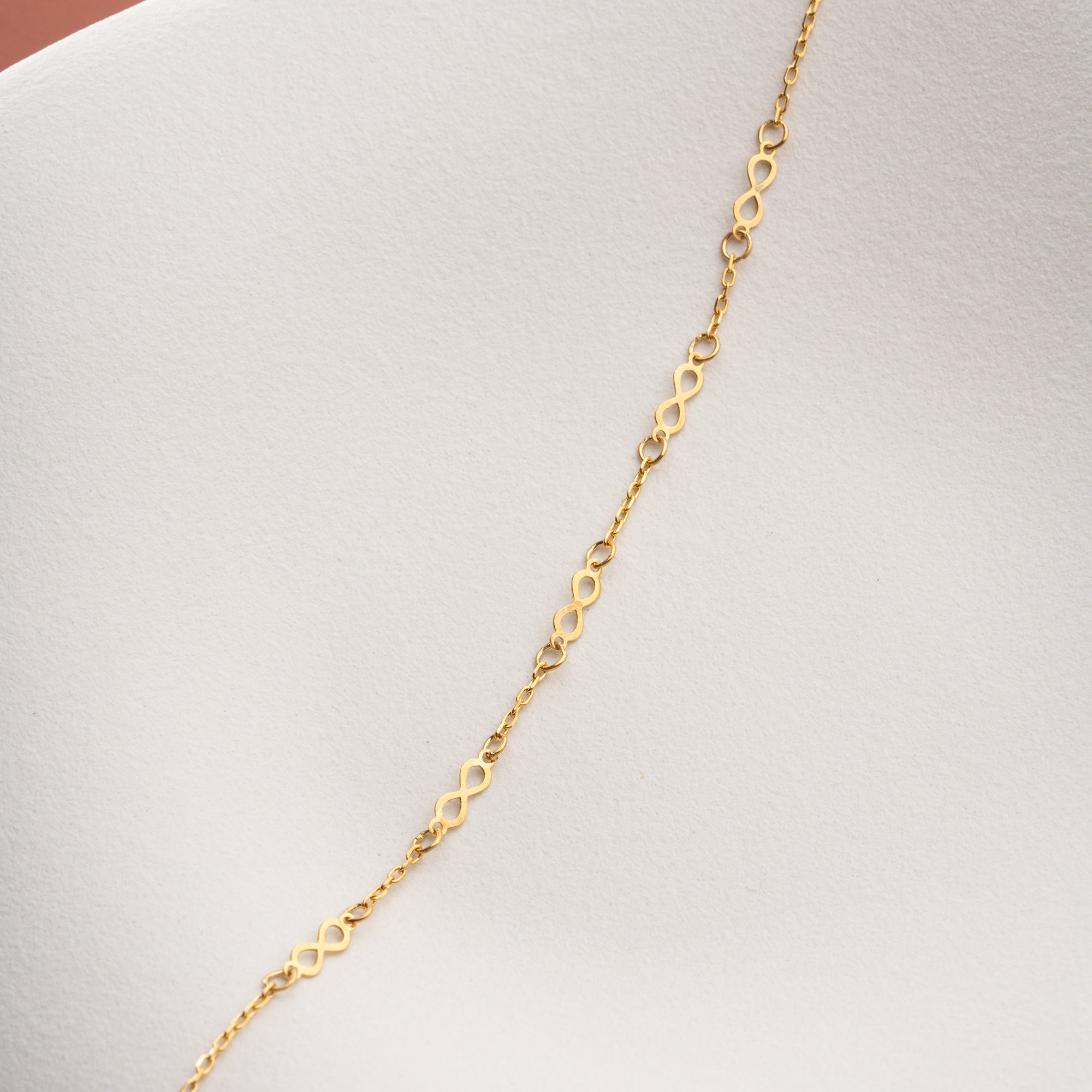 UNENDLICHKEIT FUSSKETTE | 925 SILBER
