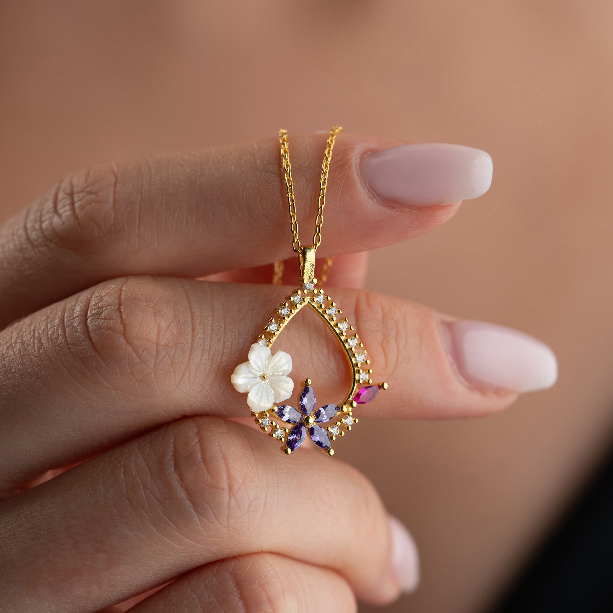 DROP VEVENTY HALSKETTE| 925 SILBER