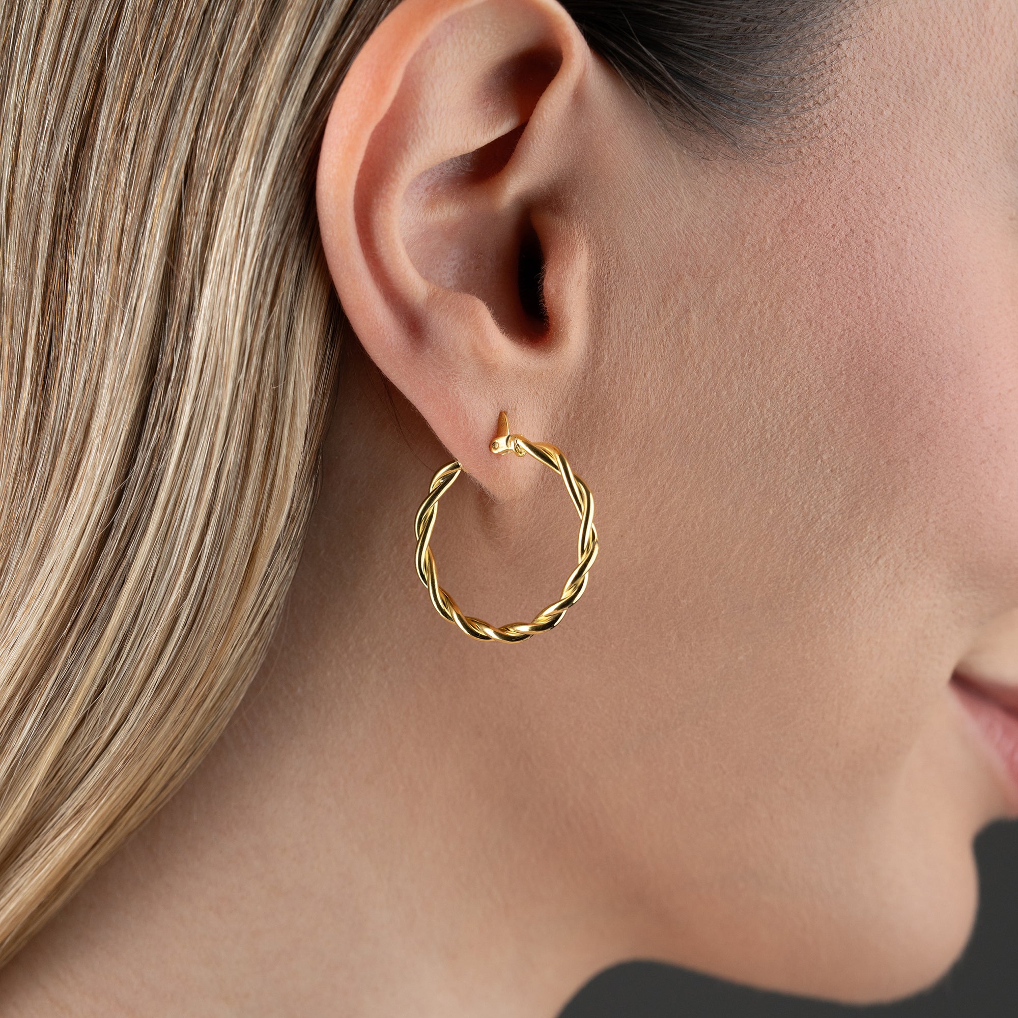 KORDELL GOLD OHRRINGE | 925 SILBER