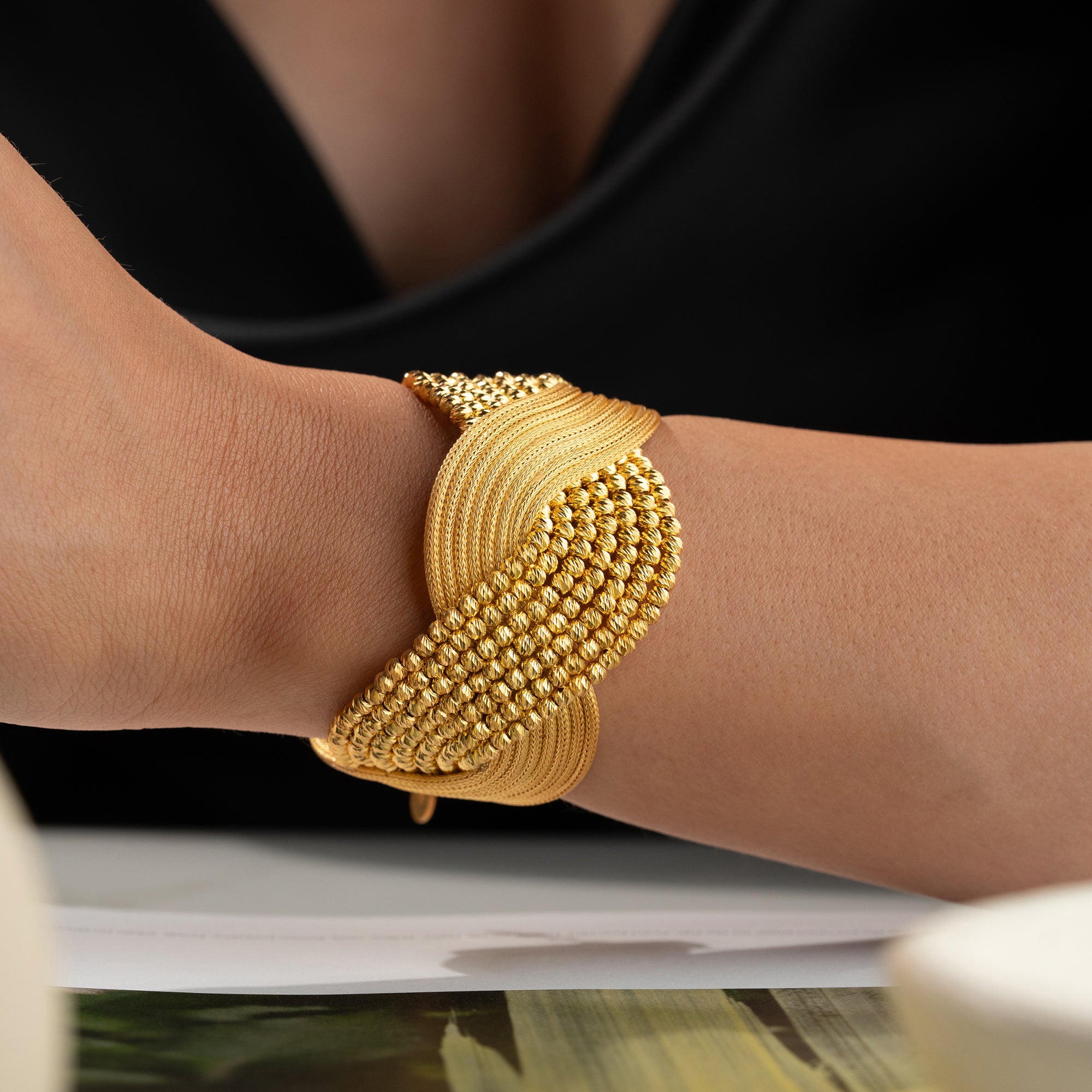 DORICA HASIR ARMBAND | 925 SILBER