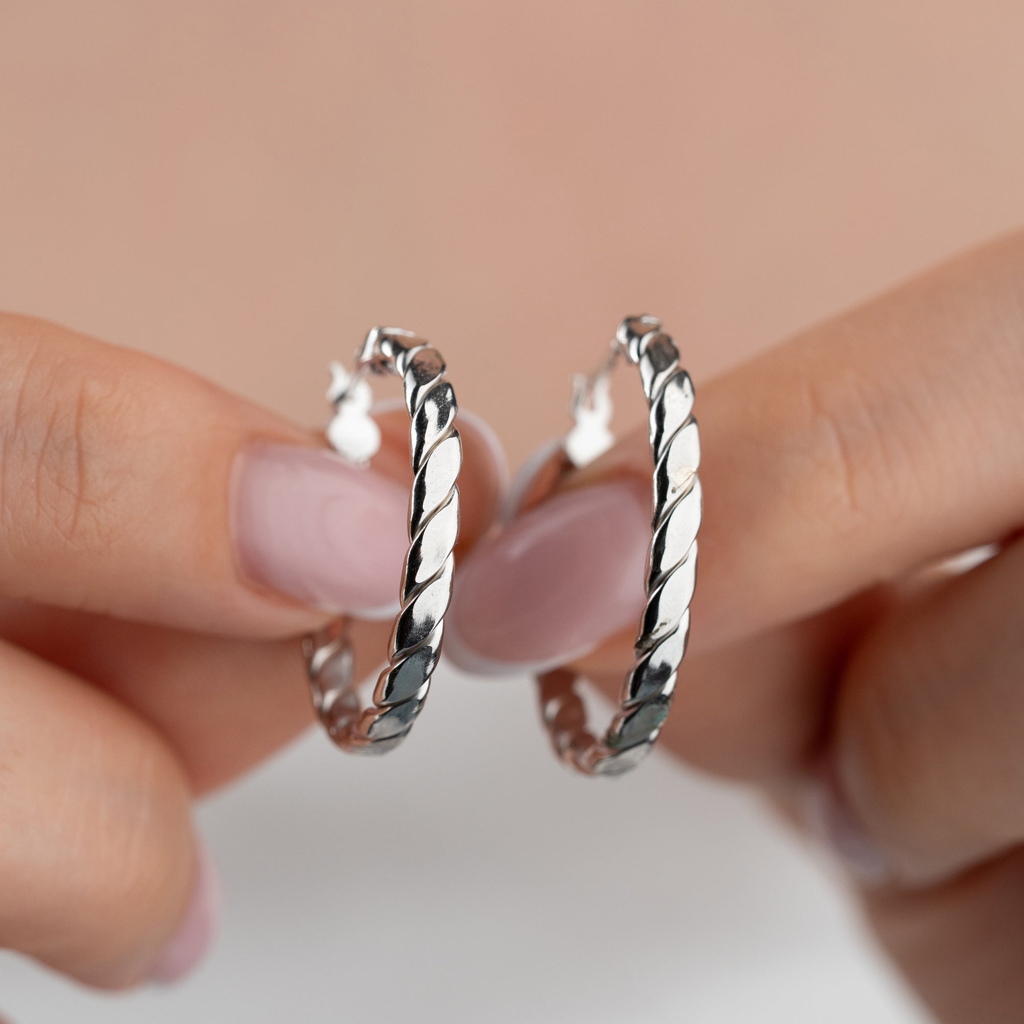 ZEITLOS OHRRINGE | 925 SILBER