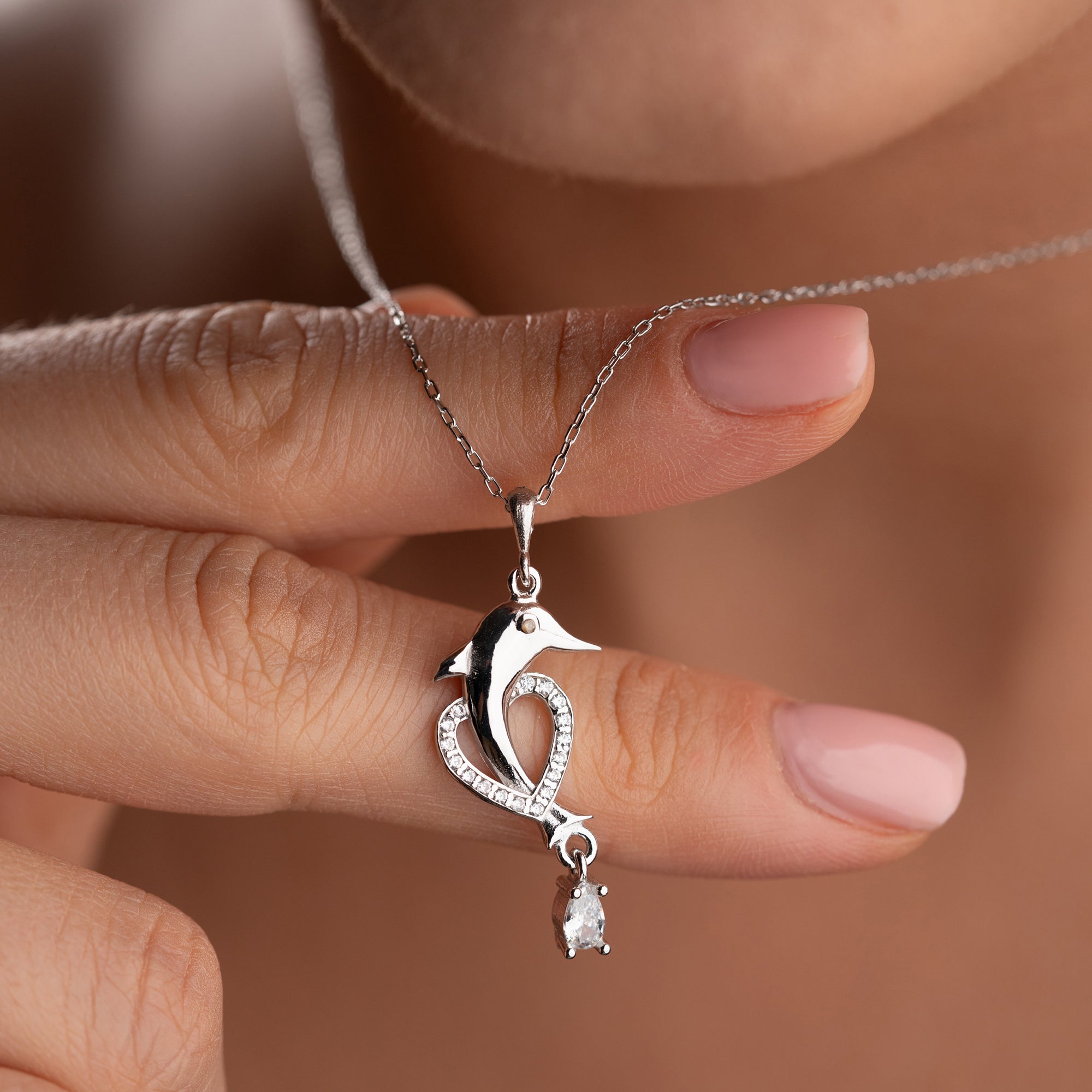 DELPHIN HALSKETTE | 925 SILBER