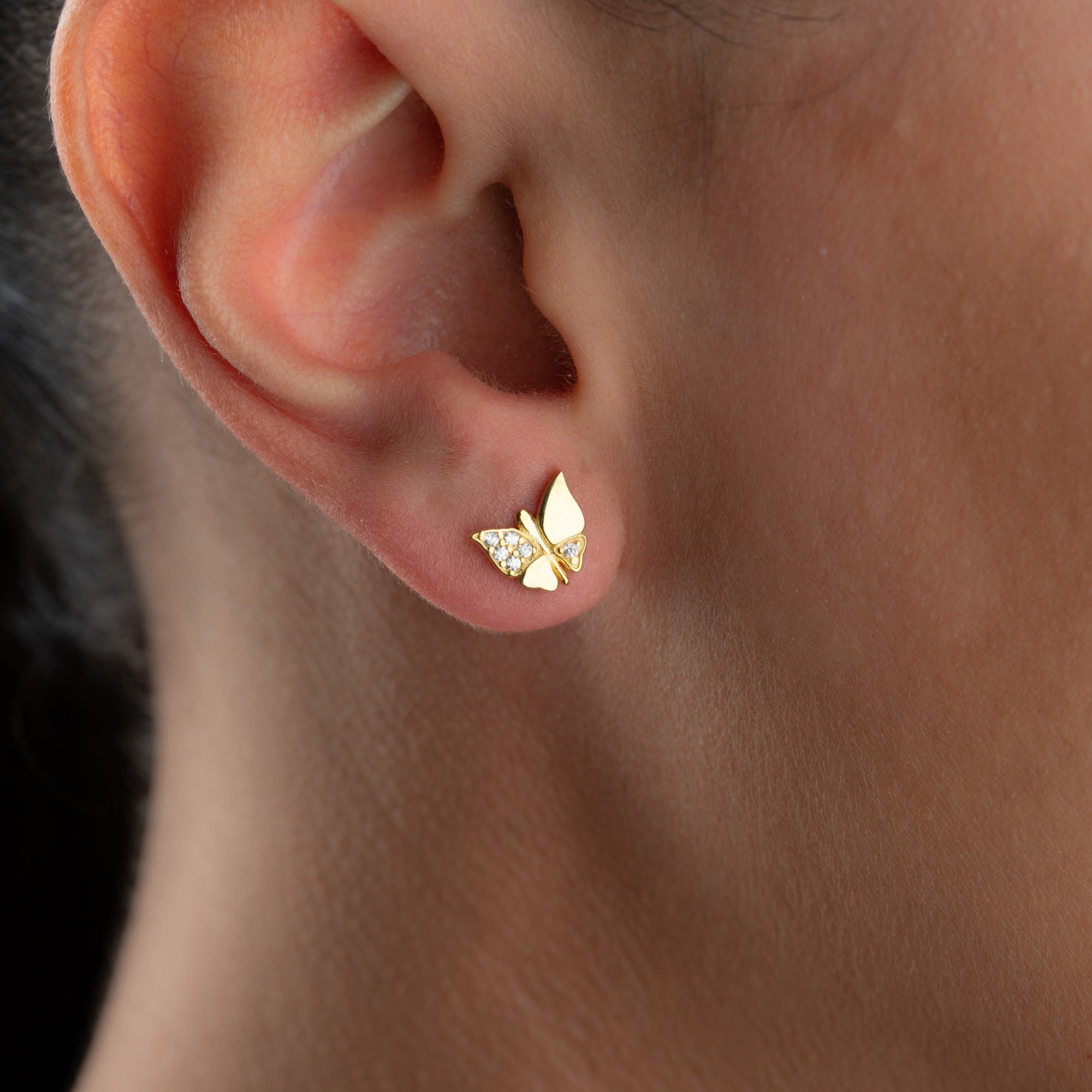 BUTTERFLY STONE OHRRINGE | 925 SILBER