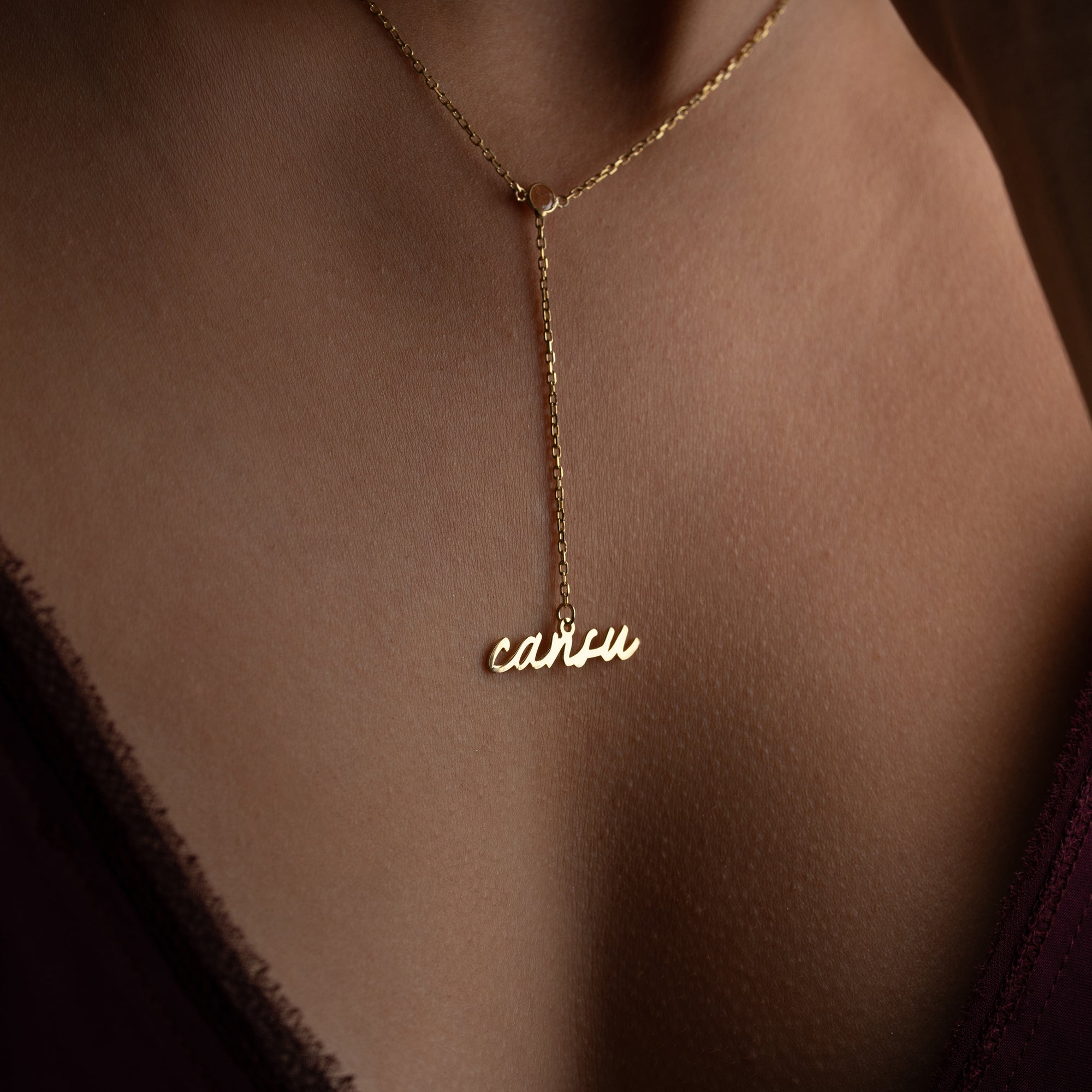 GEBURTSSTEIN Y NAMENSKETTE | 925 SILBER