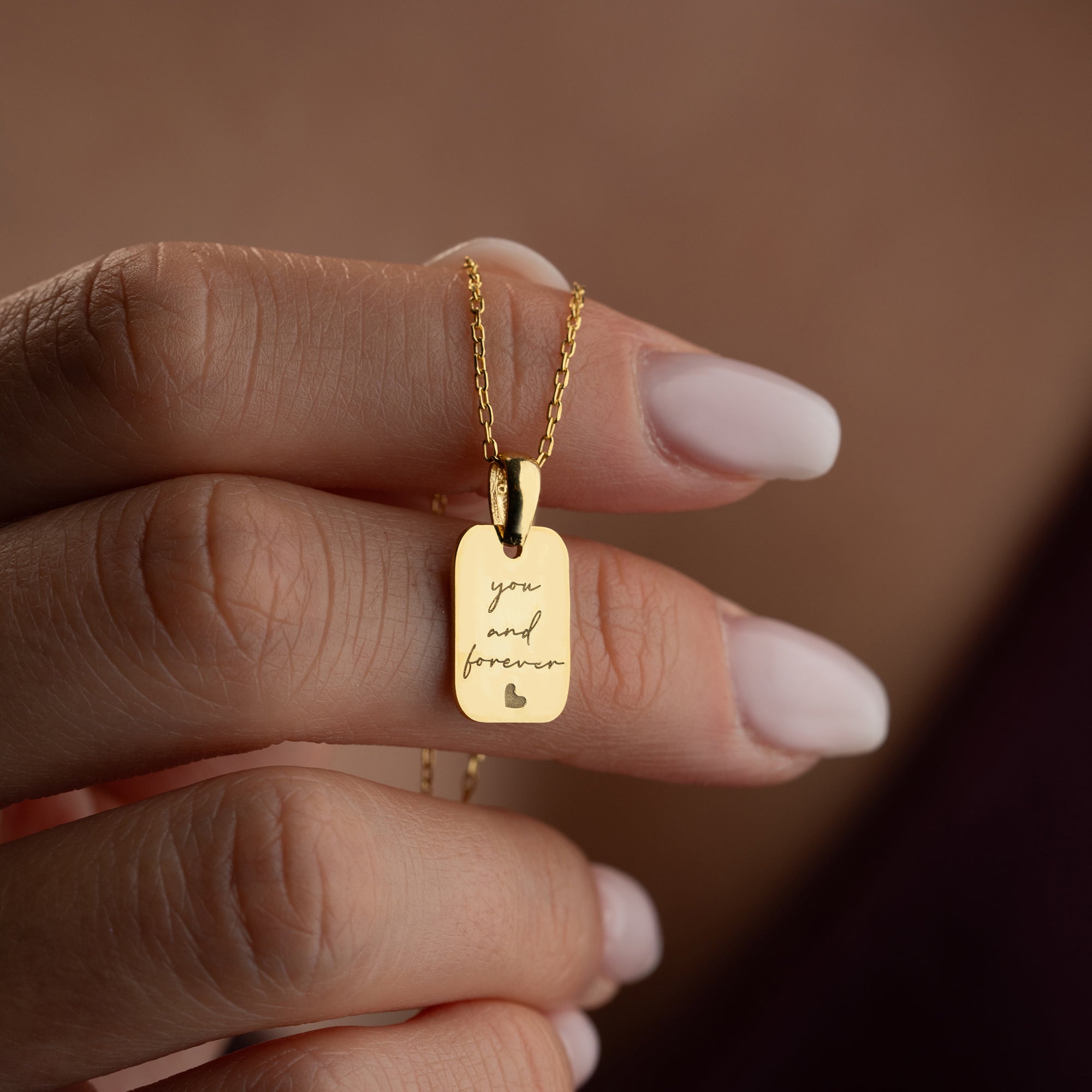 SCHREIBSCHRIFT HALSKETTE| 925 SILBER