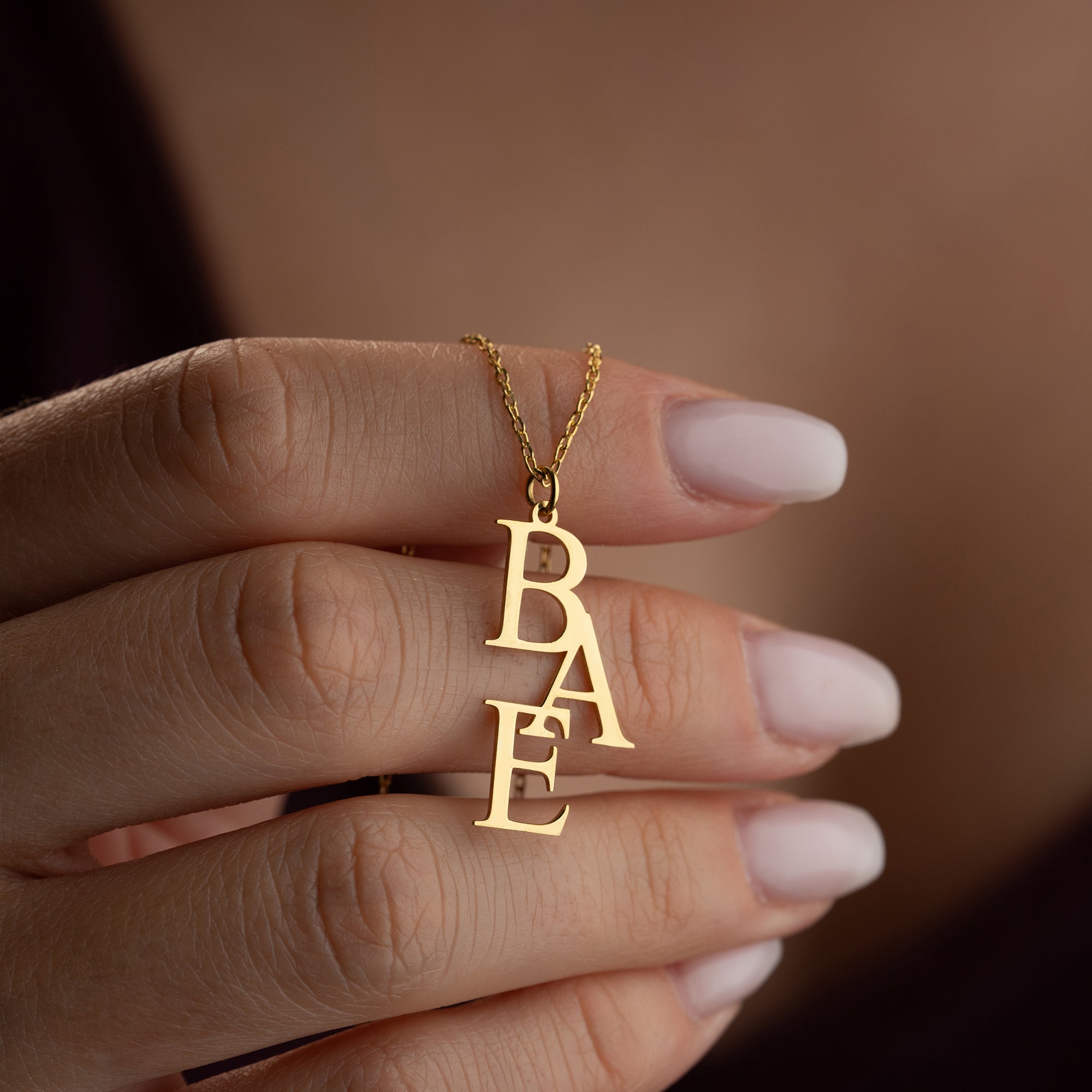 TRIO LETTER HALSKETTE | 925 SILBER