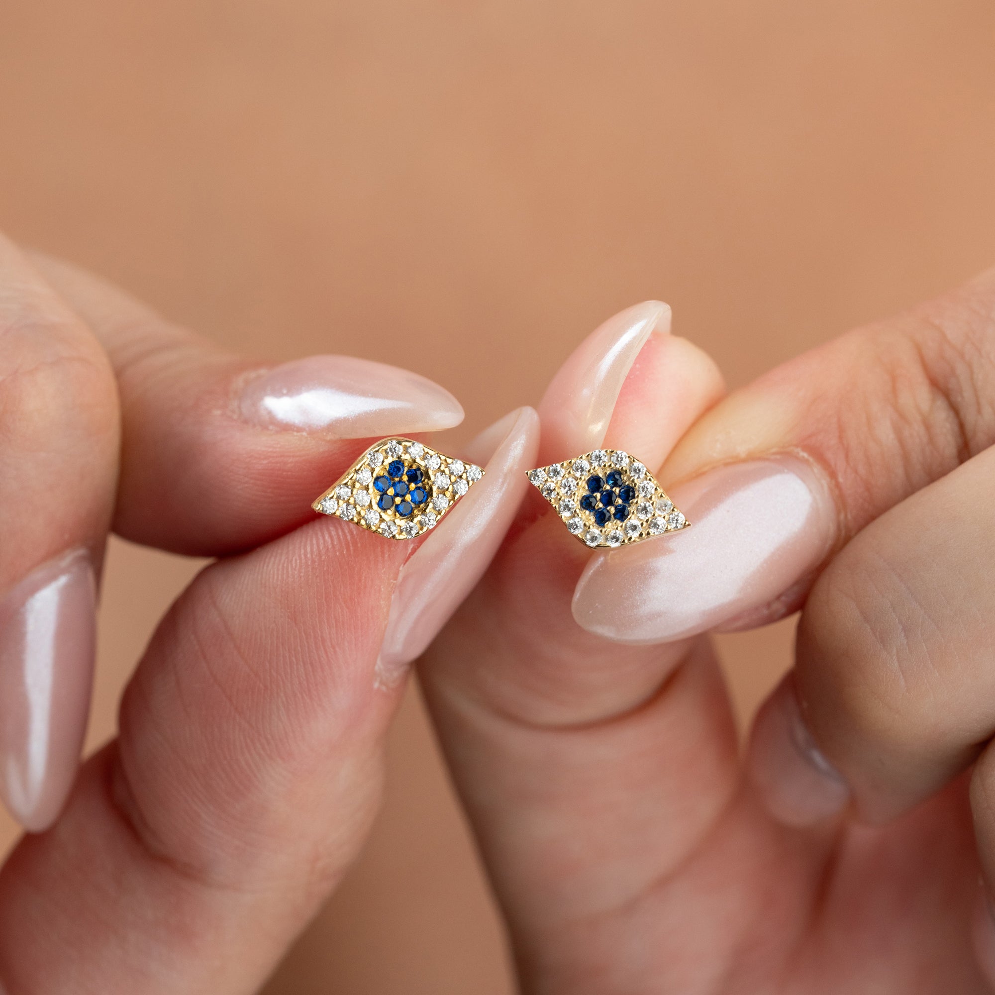 NAZAR AUGE OHRRINGE | 925 SILBER
