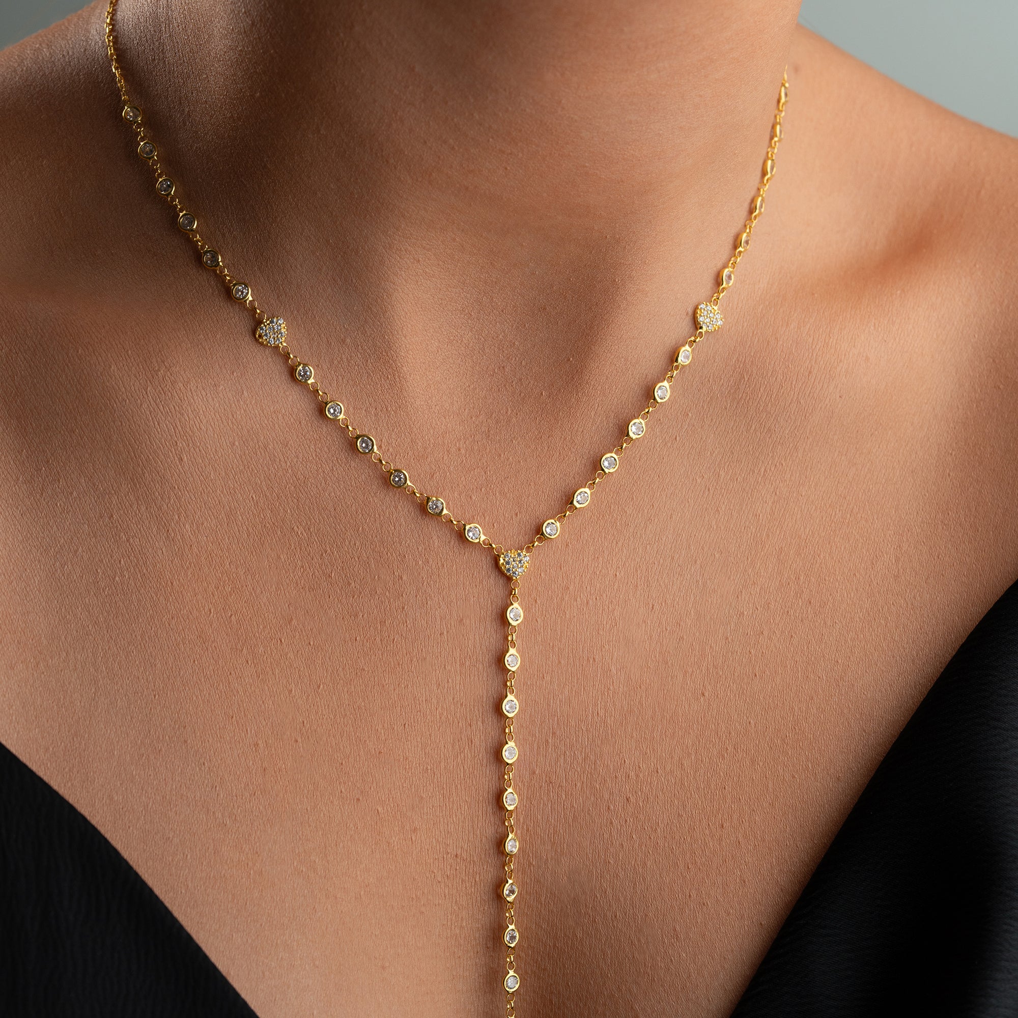 Y-ZIRKONIA HERZ
HALSKETTE | 925 SILBER