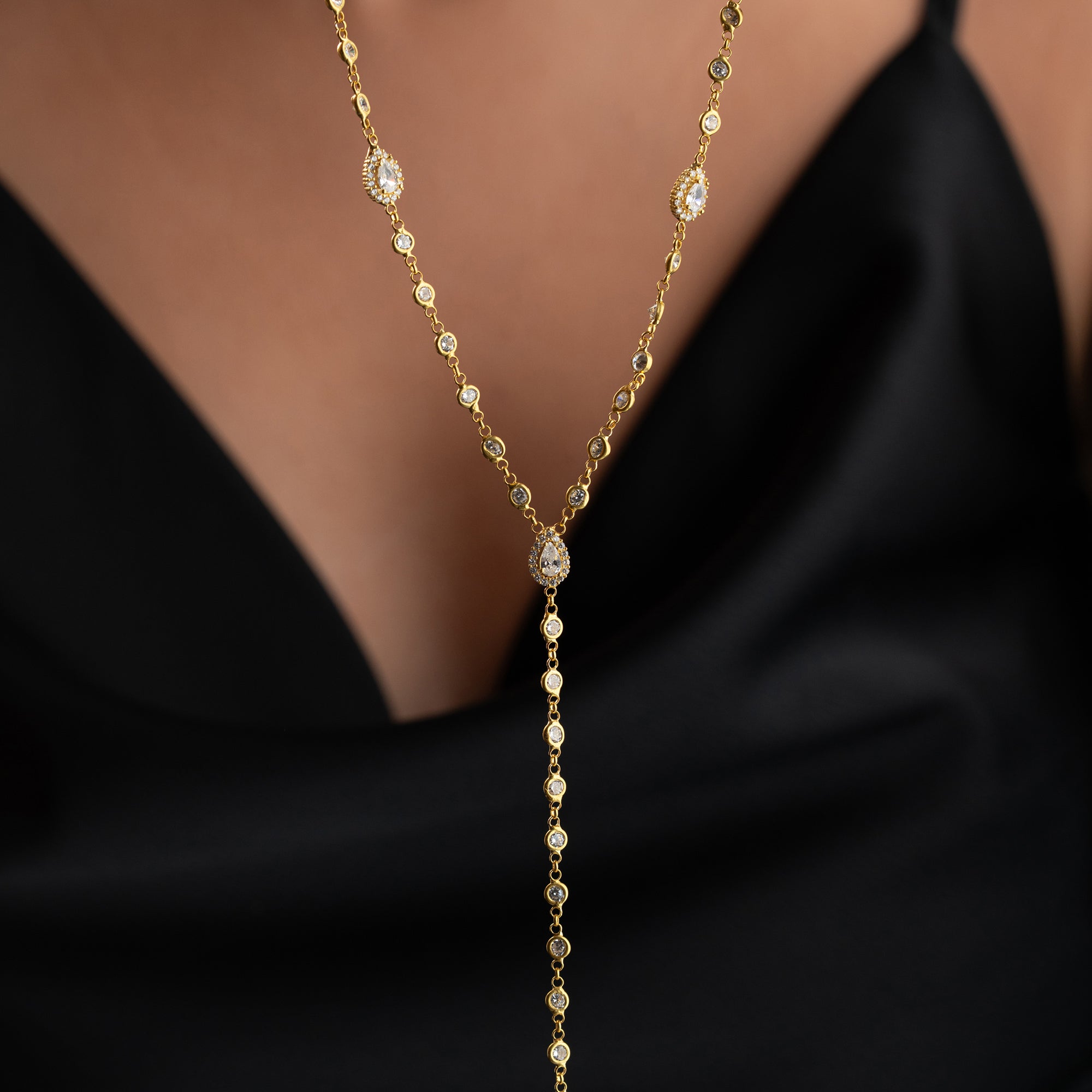 Y- MIT TROPFEN
HALSKETTE | 925 SILBER