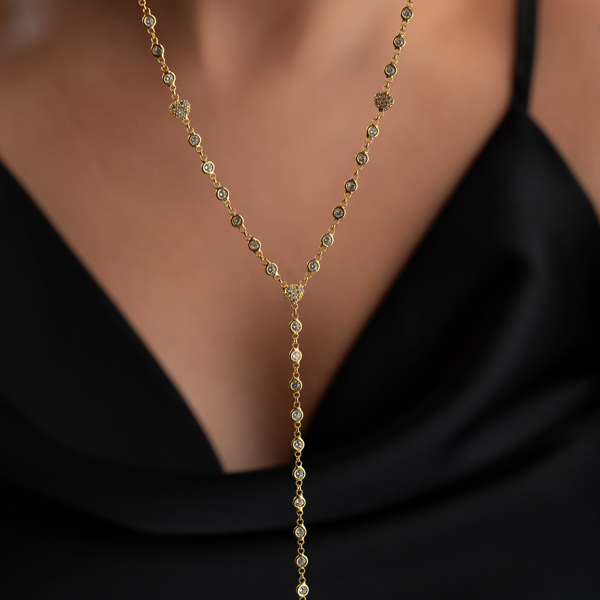 Y-ZIRKONIA HERZ
HALSKETTE | 925 SILBER