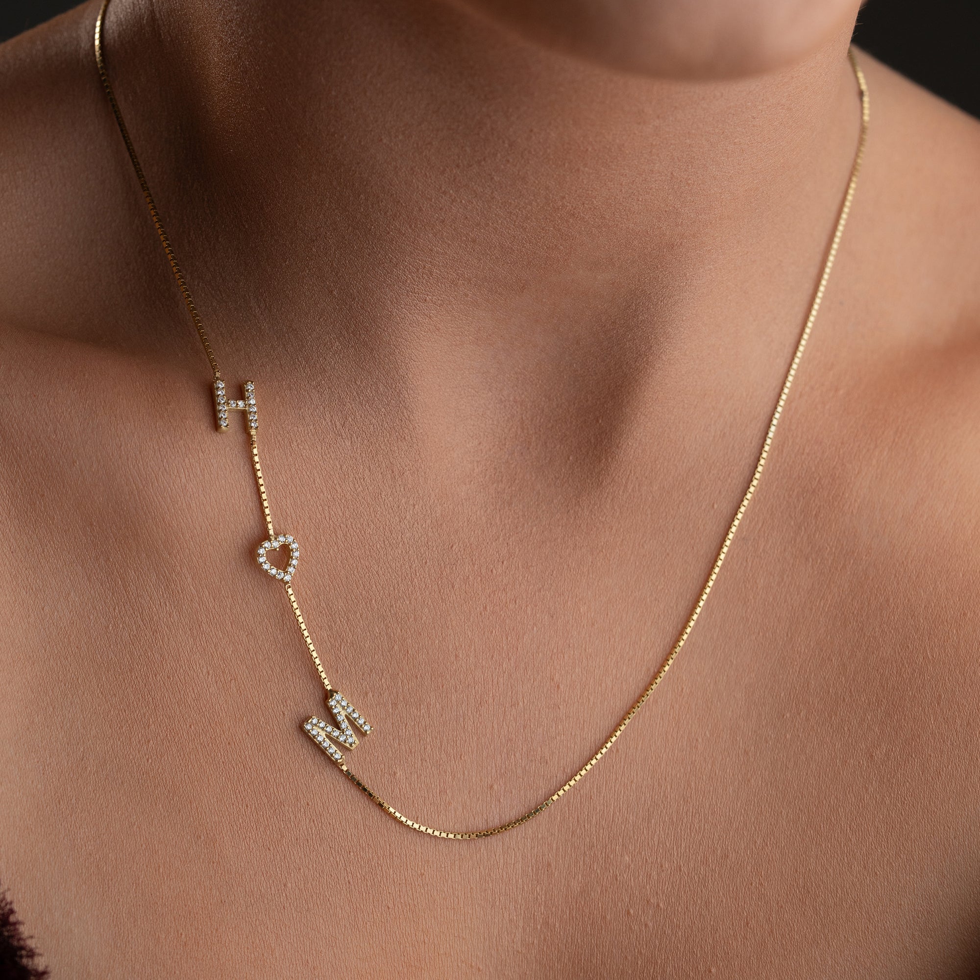 Engraved Heart Necklace | 925 Silver