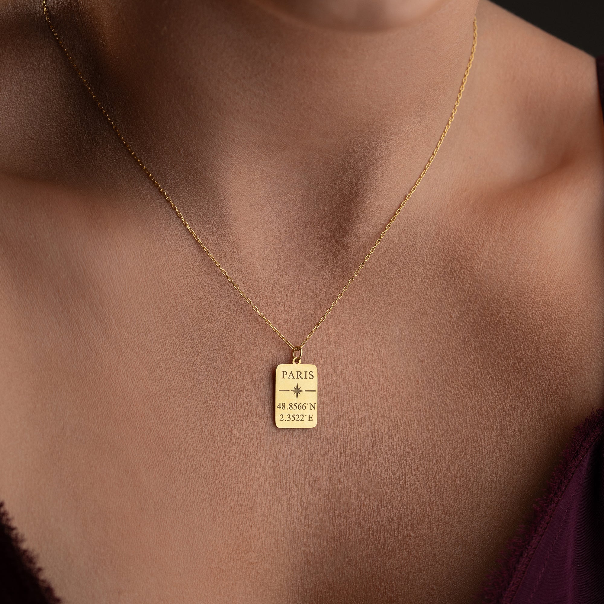 Engraved Heart Necklace | 925 Silver