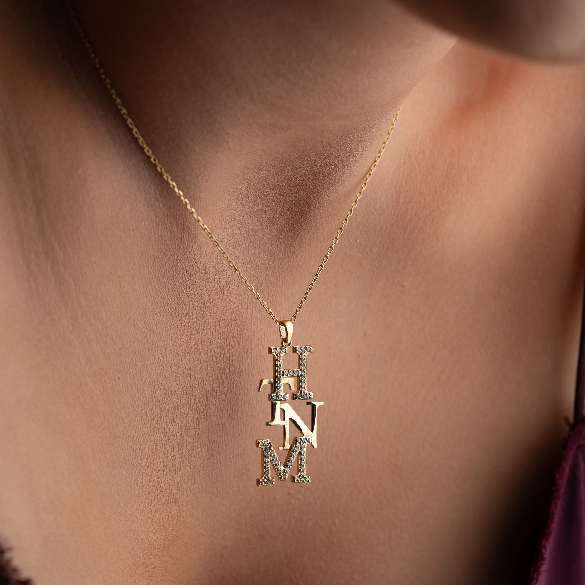 Engraved Heart Necklace | 925 Silver
