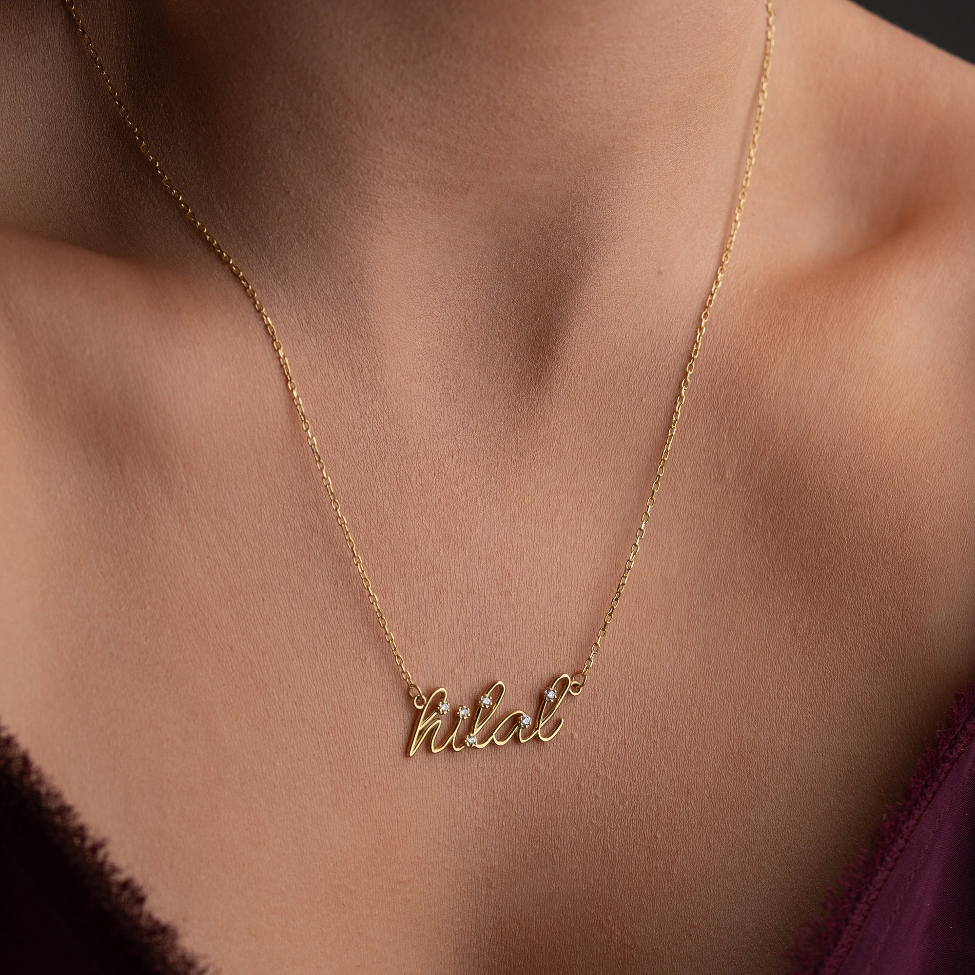 Engraved Heart Necklace | 925 Silver