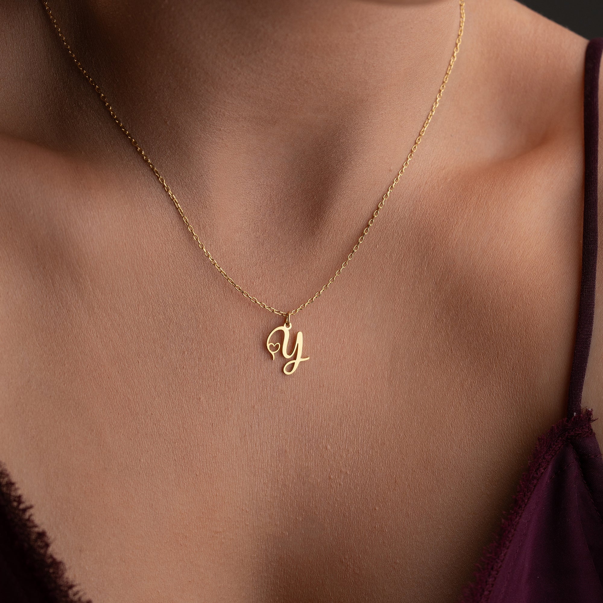 Engraved Heart Necklace | 925 Silver