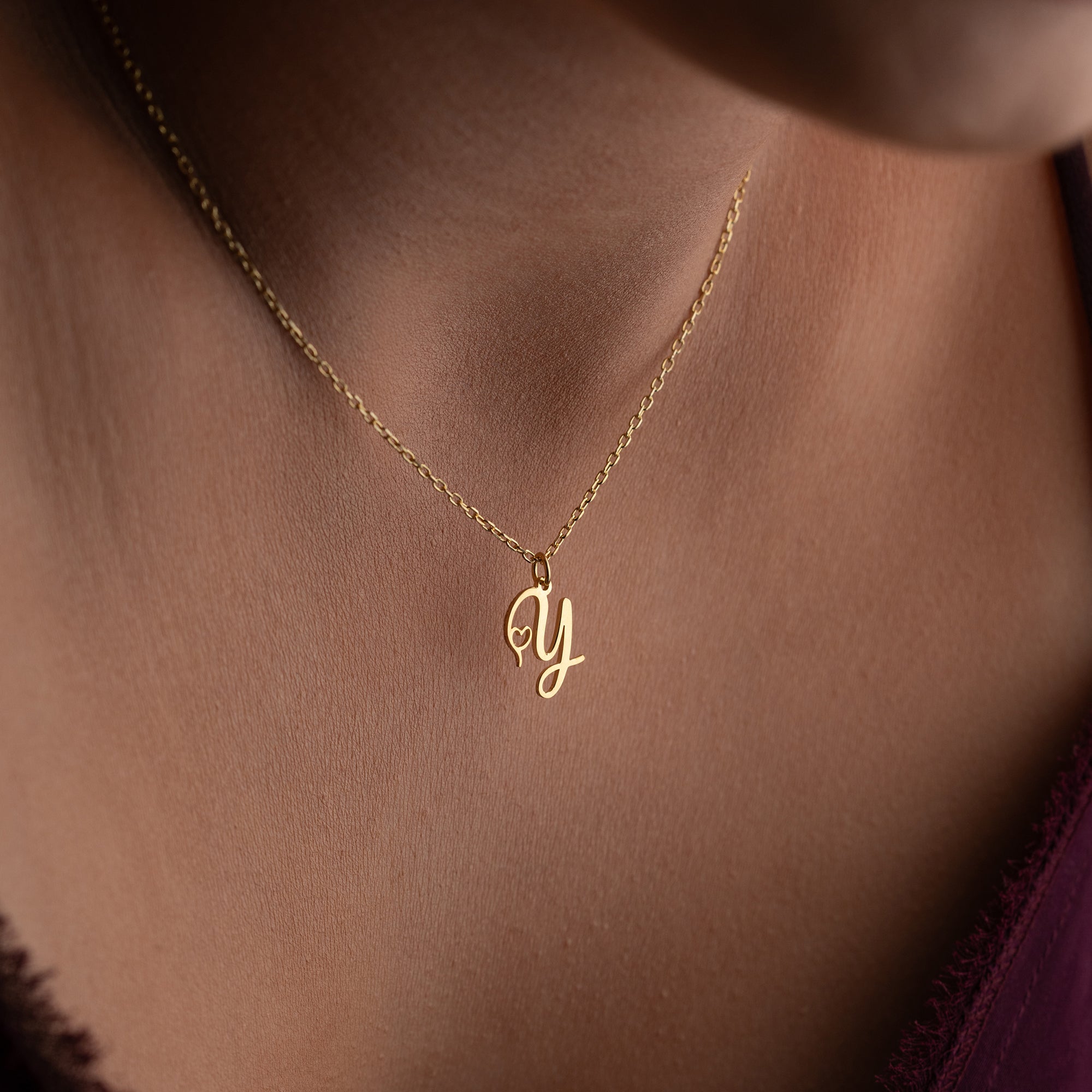 Engraved Heart Necklace | 925 Silver
