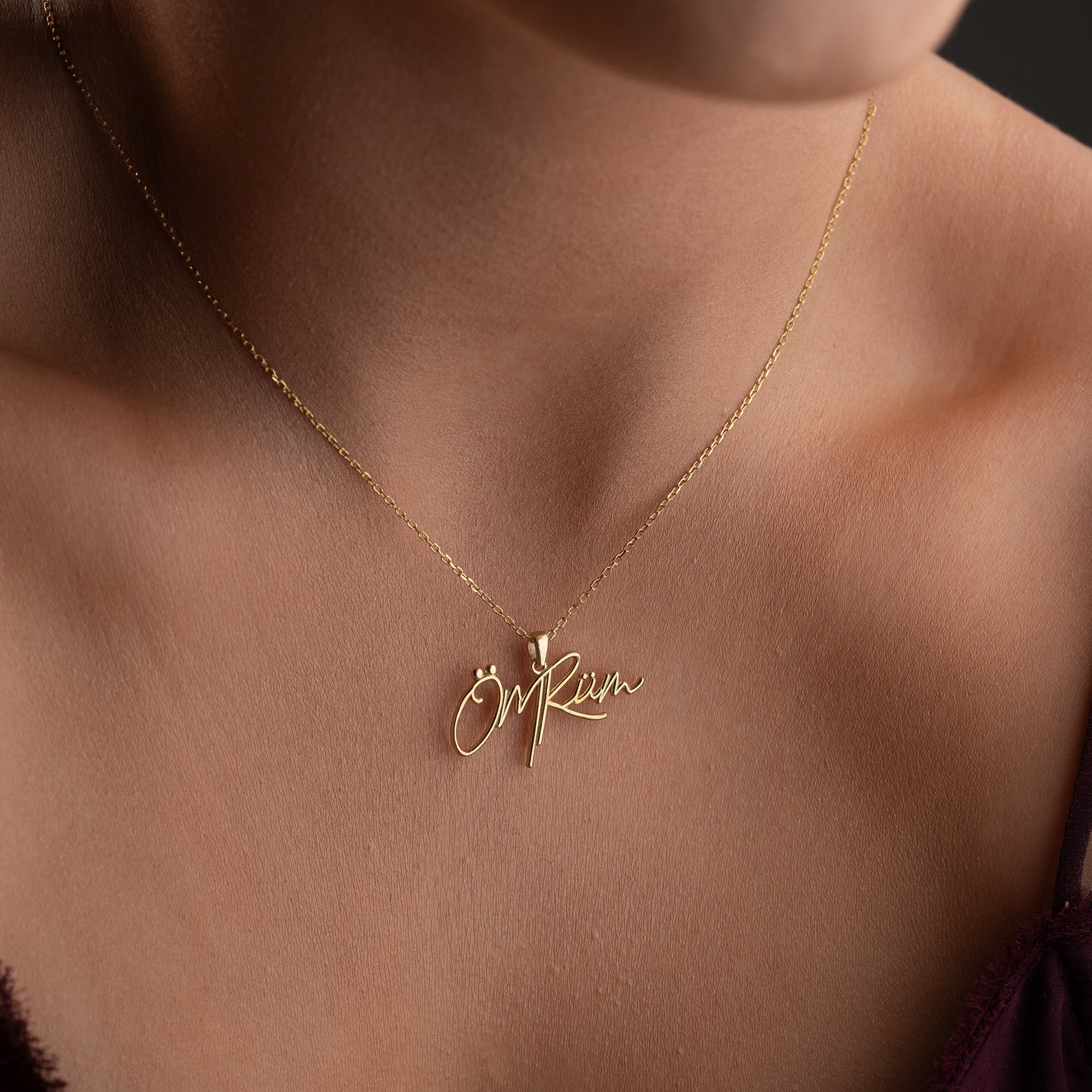 Engraved Heart Necklace | 925 Silver