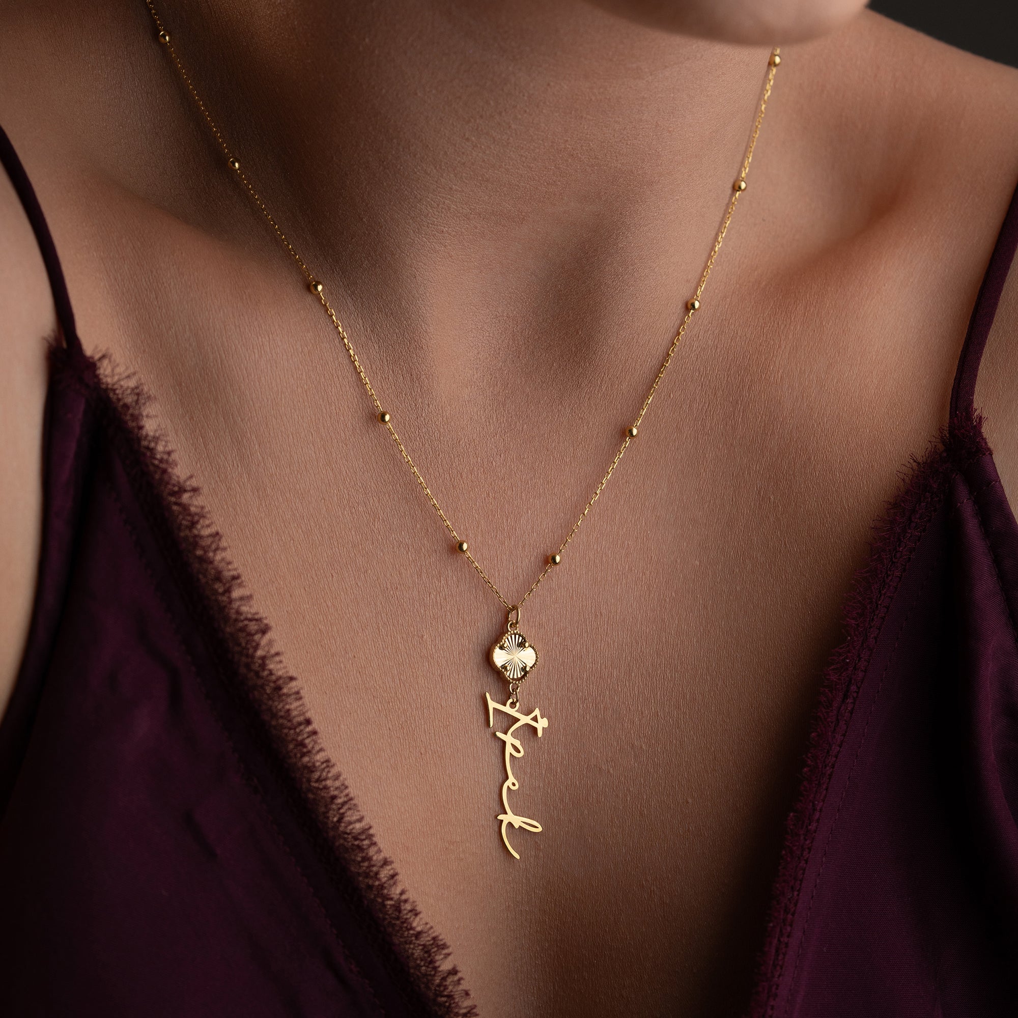 Engraved Heart Necklace | 925 Silver