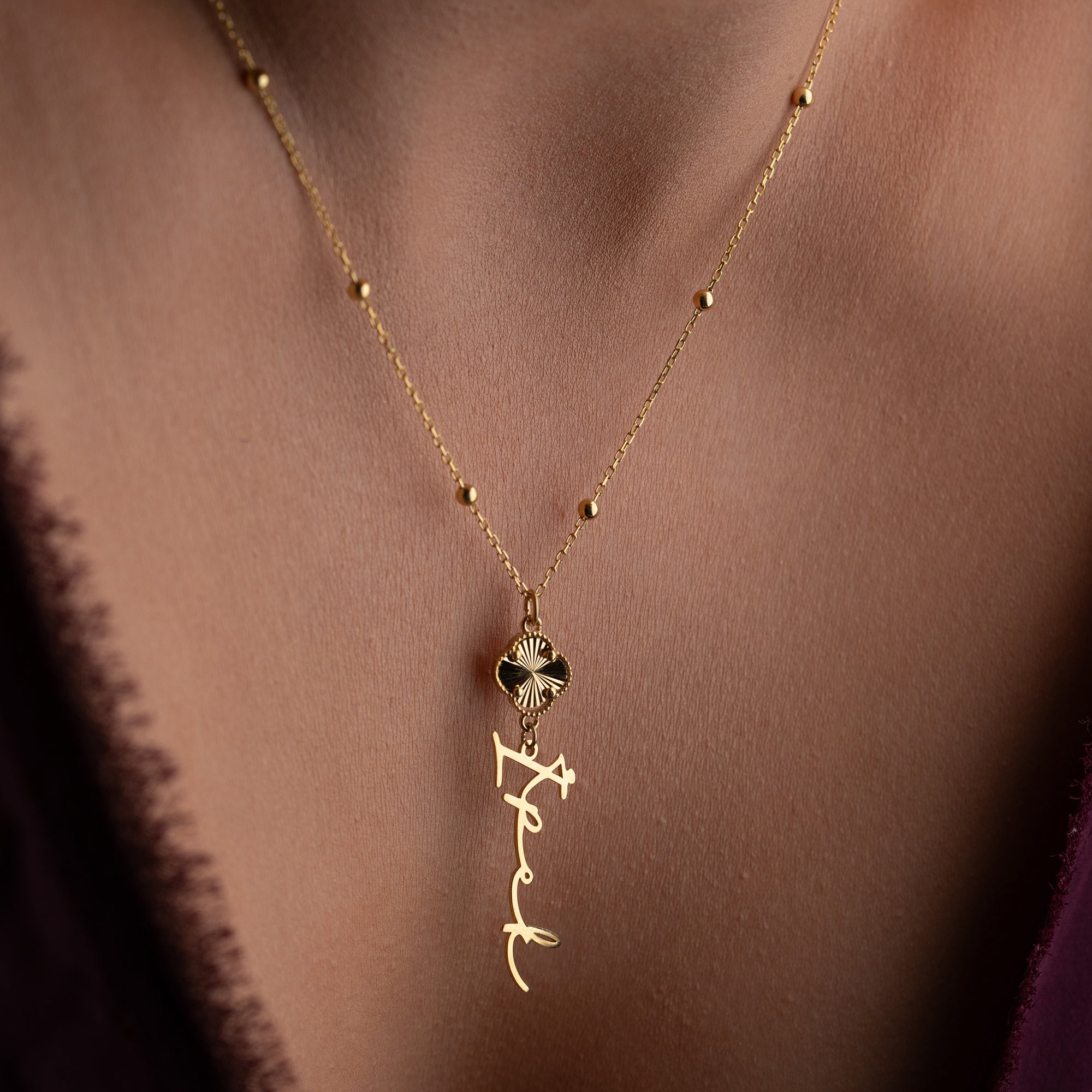 Engraved Heart Necklace | 925 Silver