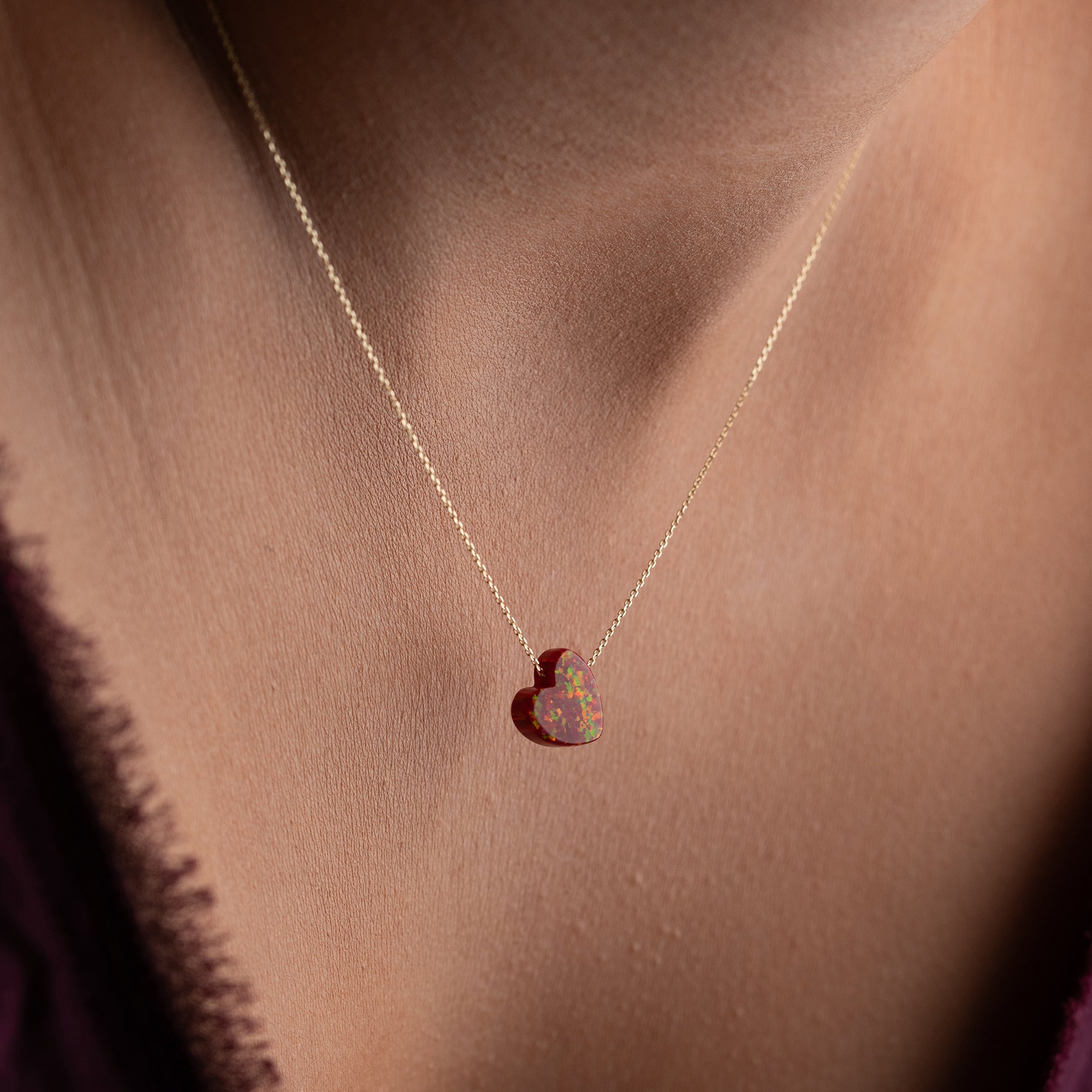 Engraved Heart Necklace | 925 Silver