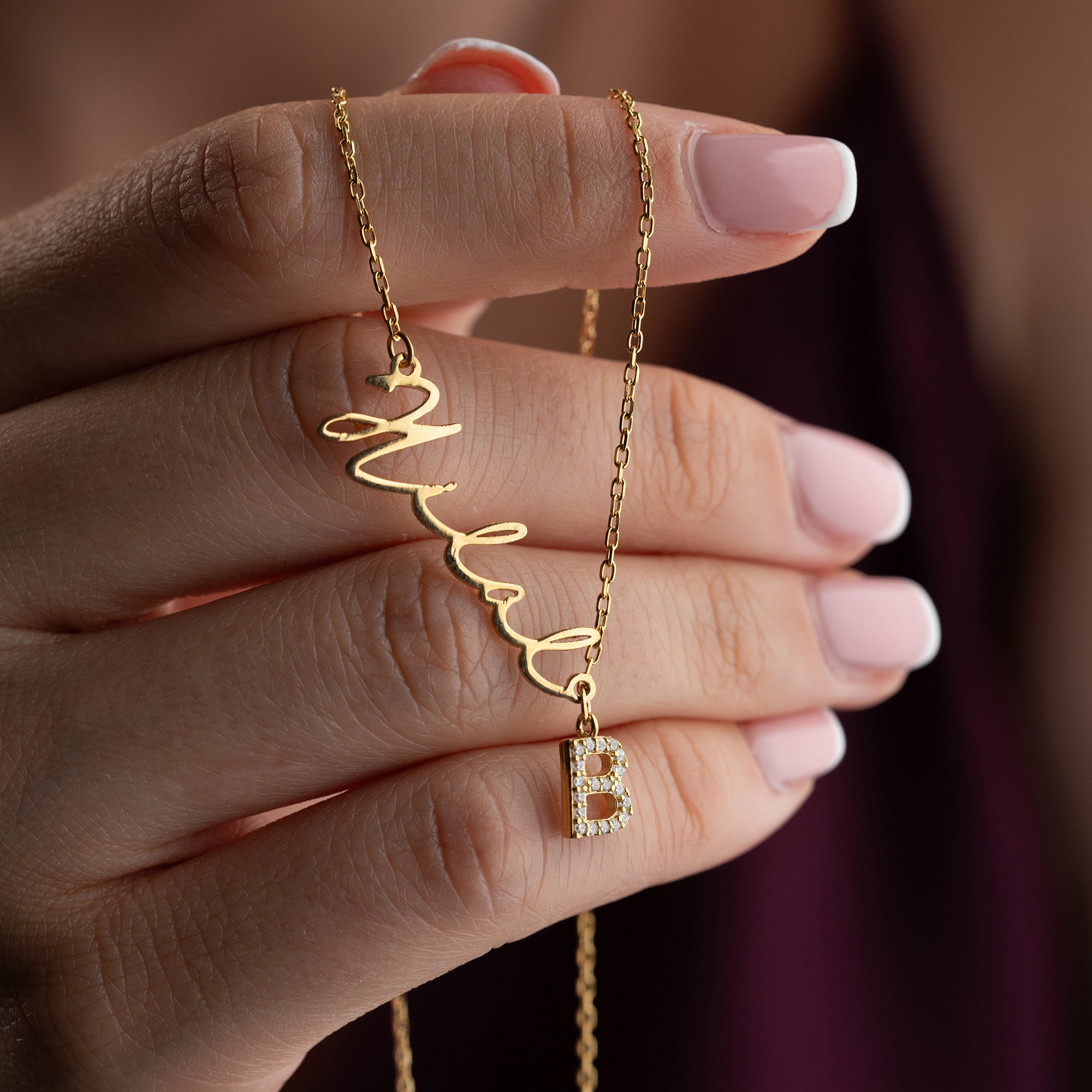 Engraved Heart Necklace | 925 Silver