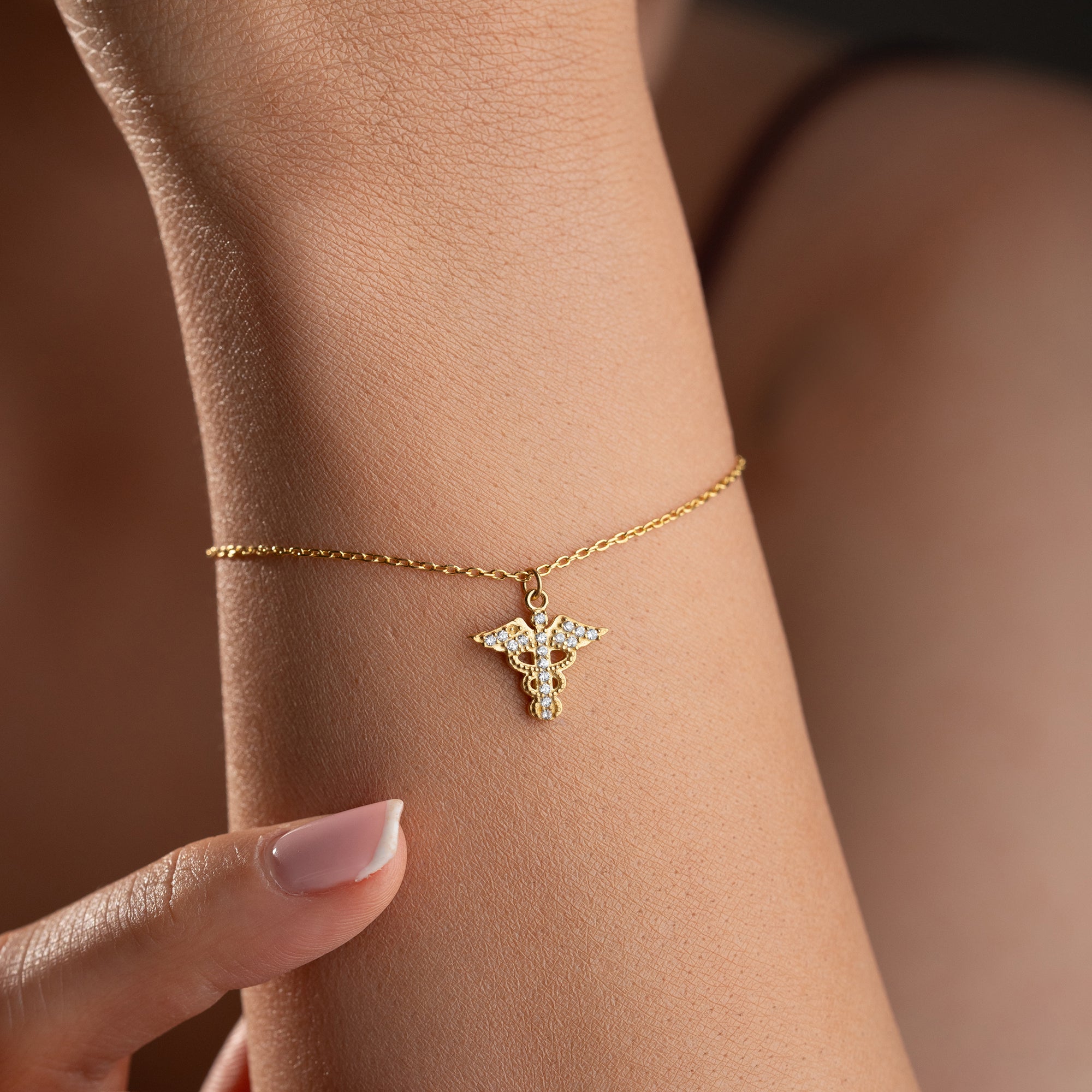 APOTHEKER-CHARM ARMKETTE | 925 SILBER