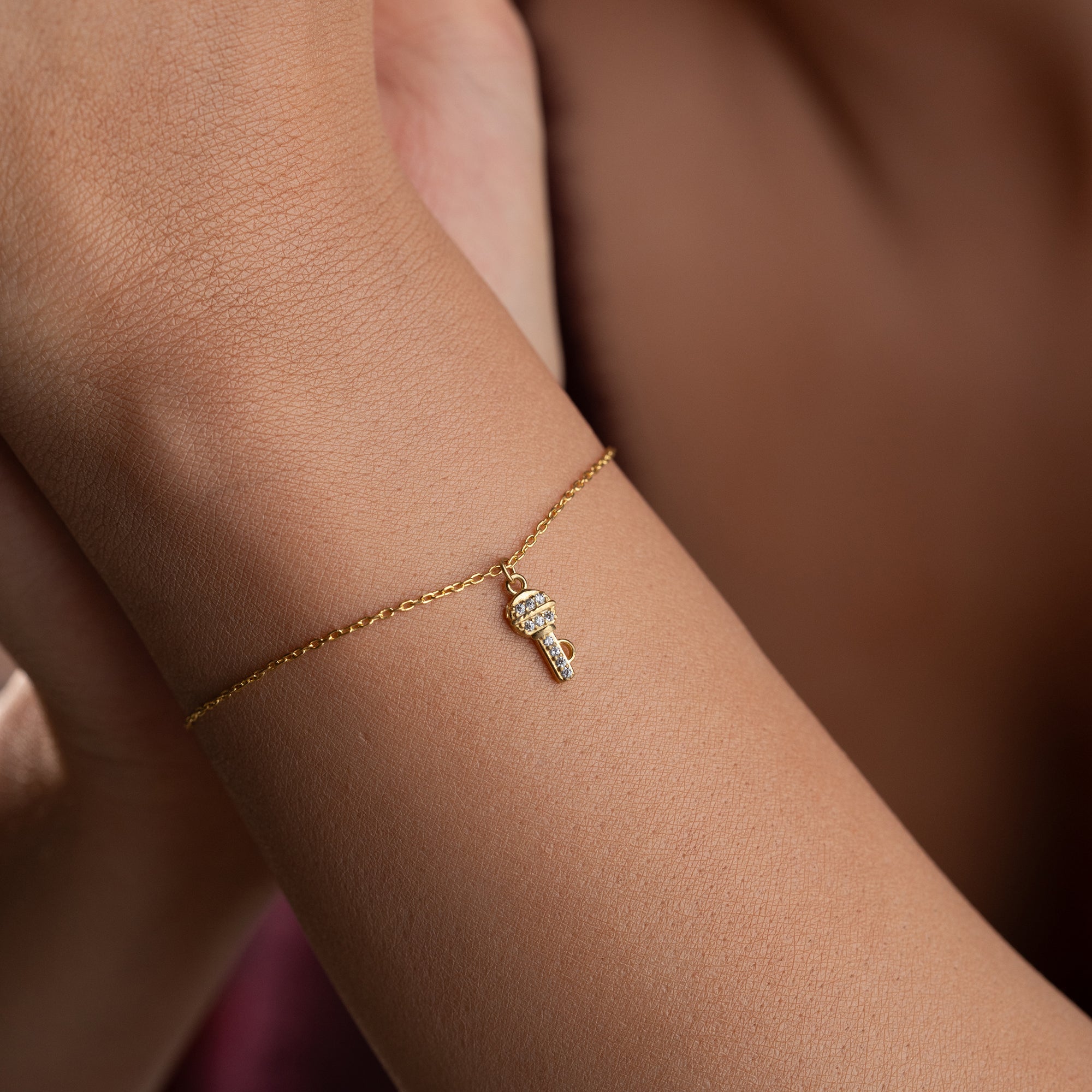 MUSIKER-CHARM ARMKETTE | 925 SILBER