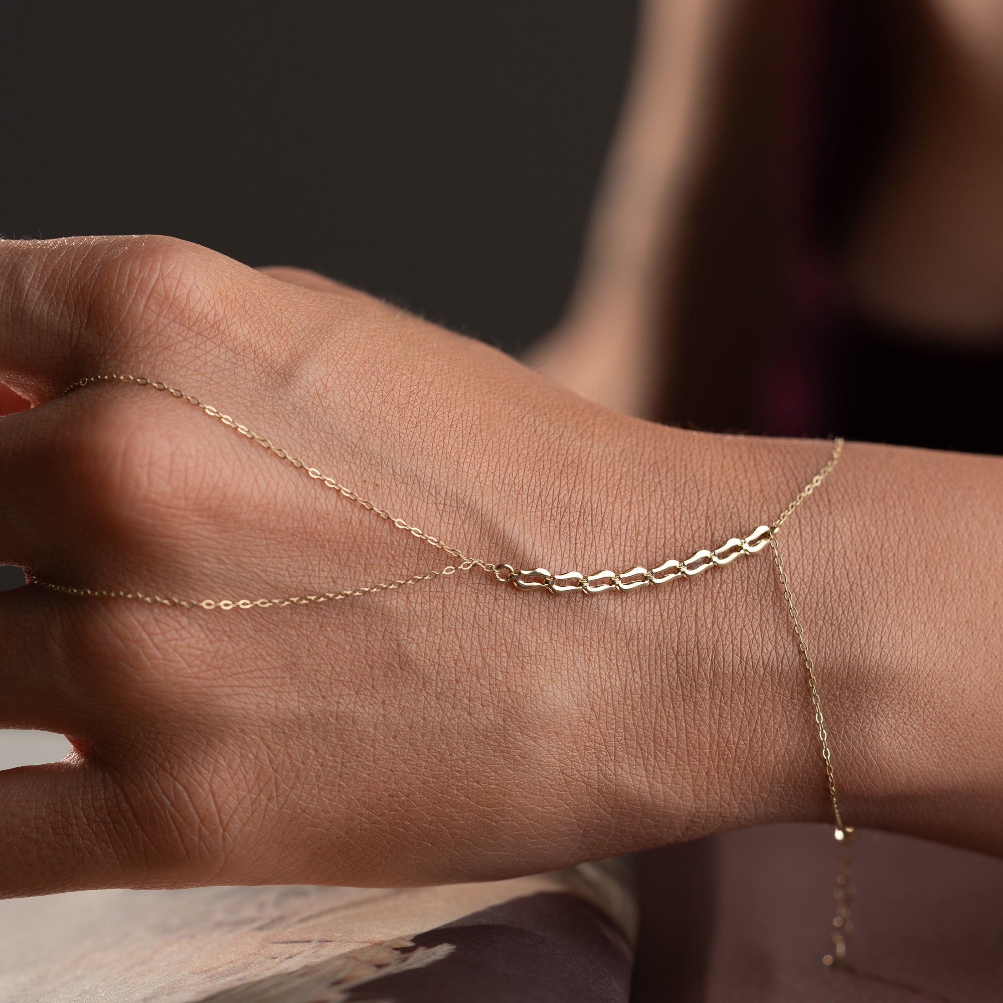 WELLENKETTEN-ARMBAND | 14K GOLD
