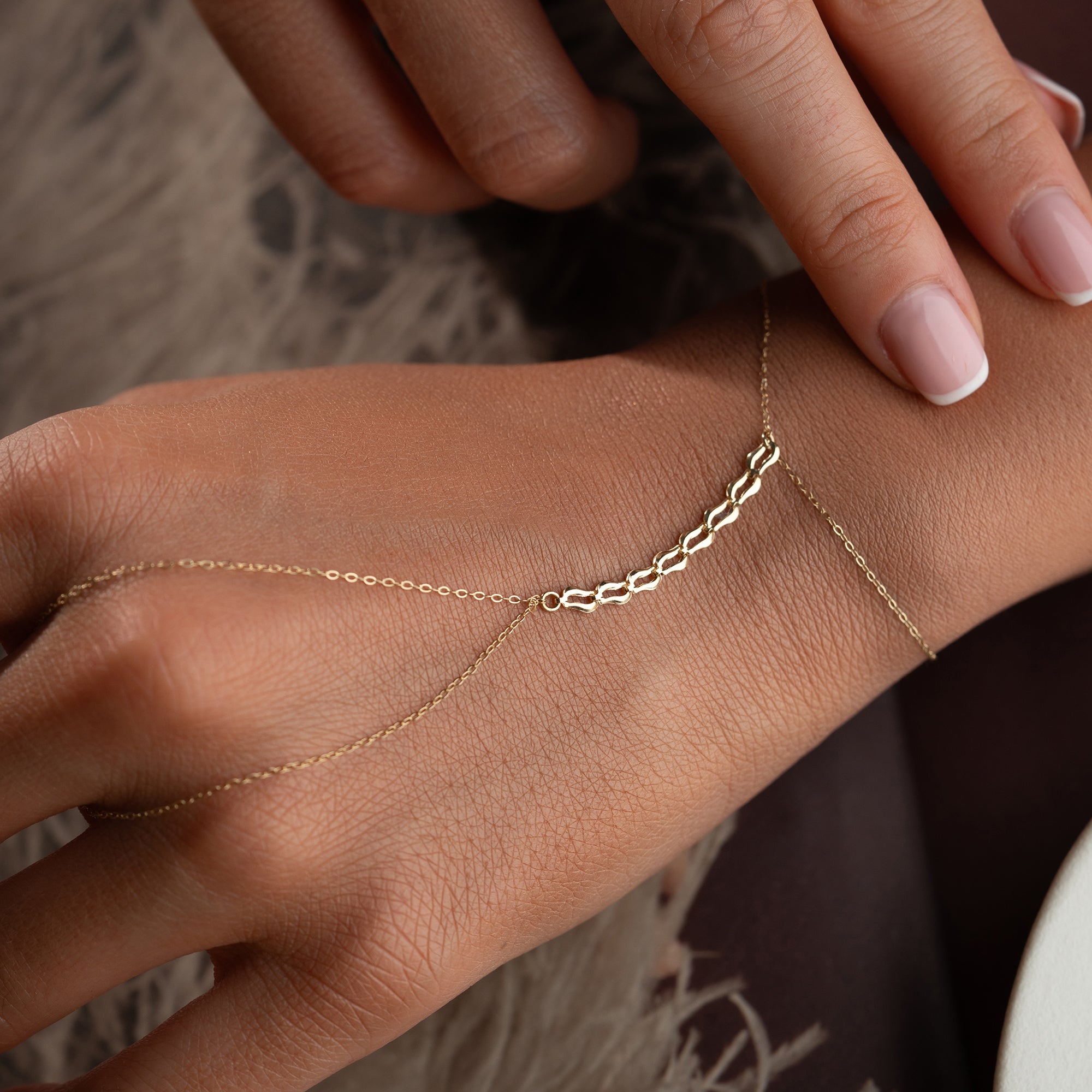 WELLENKETTEN-ARMBAND | 14K GOLD