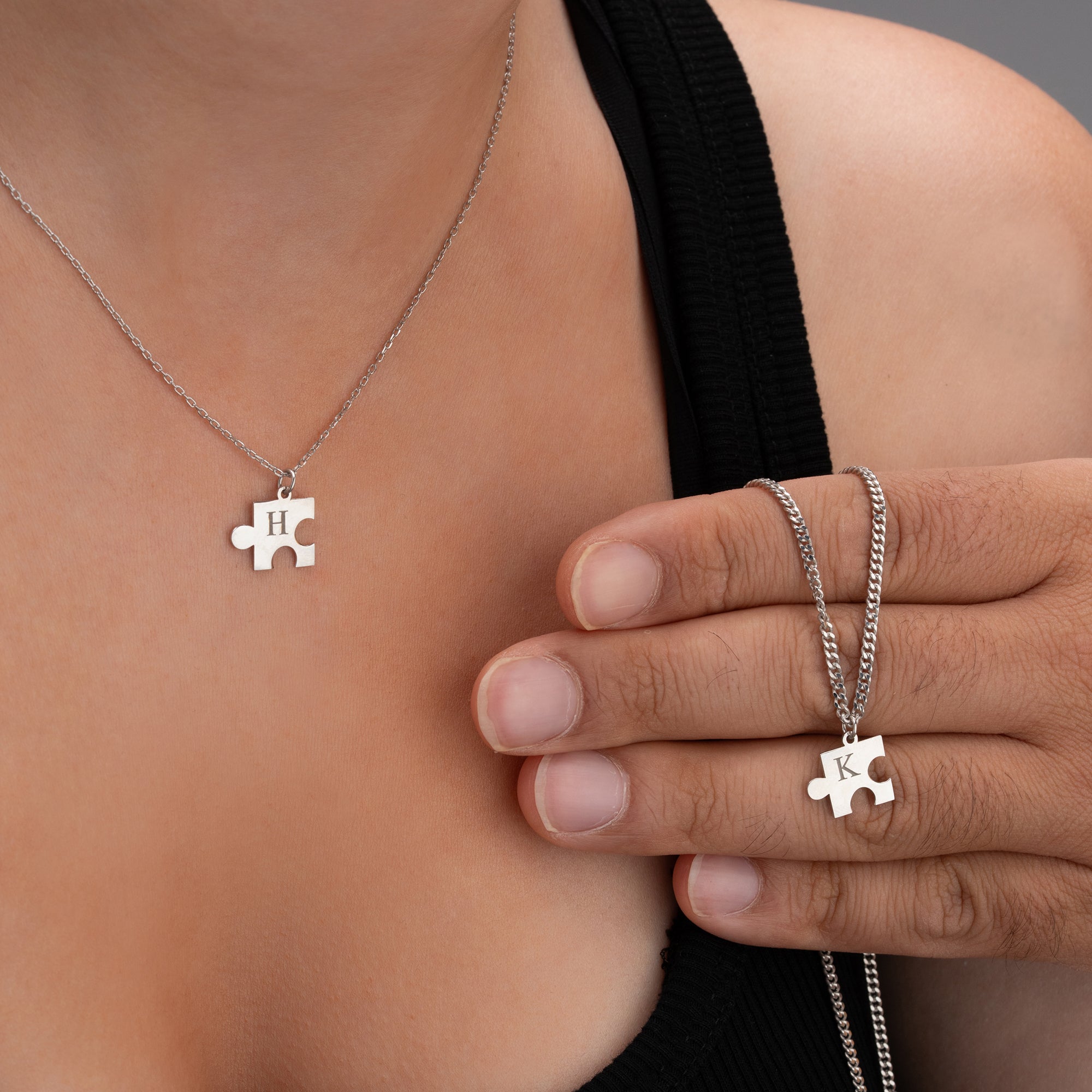Engraved Heart Necklace | 925 Silver