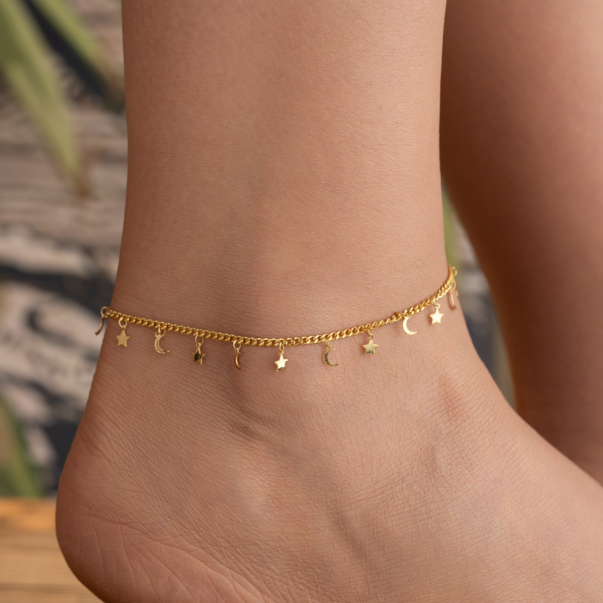MOND&STERN FUSSKETTE | 925 SILBER