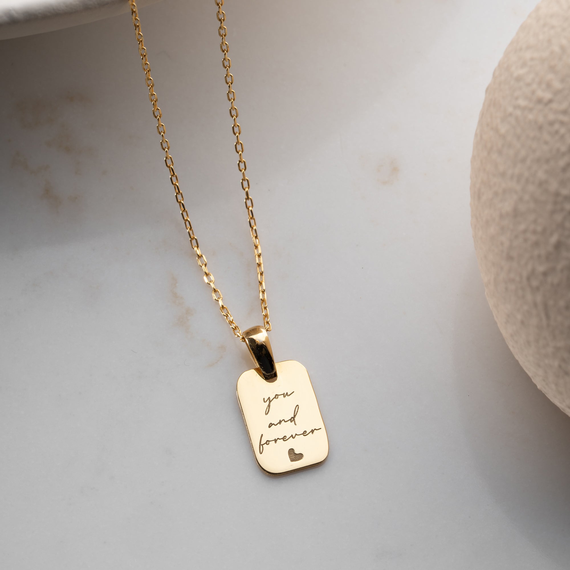 SCHREIBSCHRIFT HALSKETTE| 925 SILBER