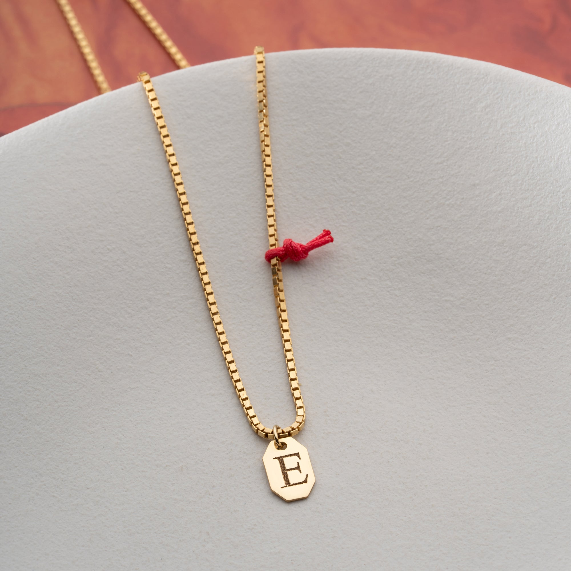 LETTER KUBIC HALSKETTE| 925 SILBER