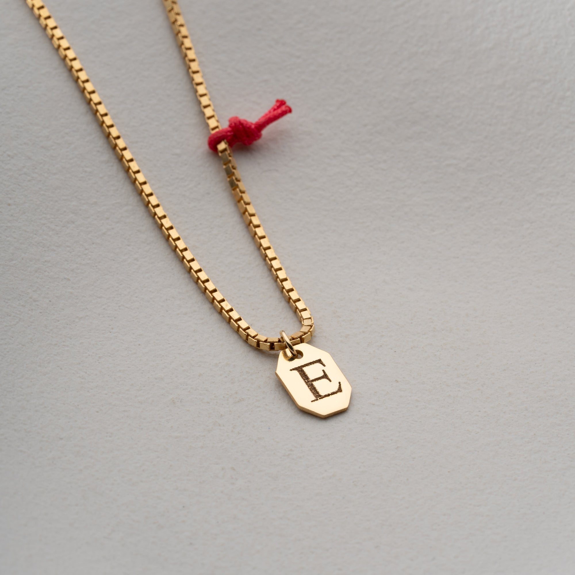 LETTER KUBIC HALSKETTE| 925 SILBER