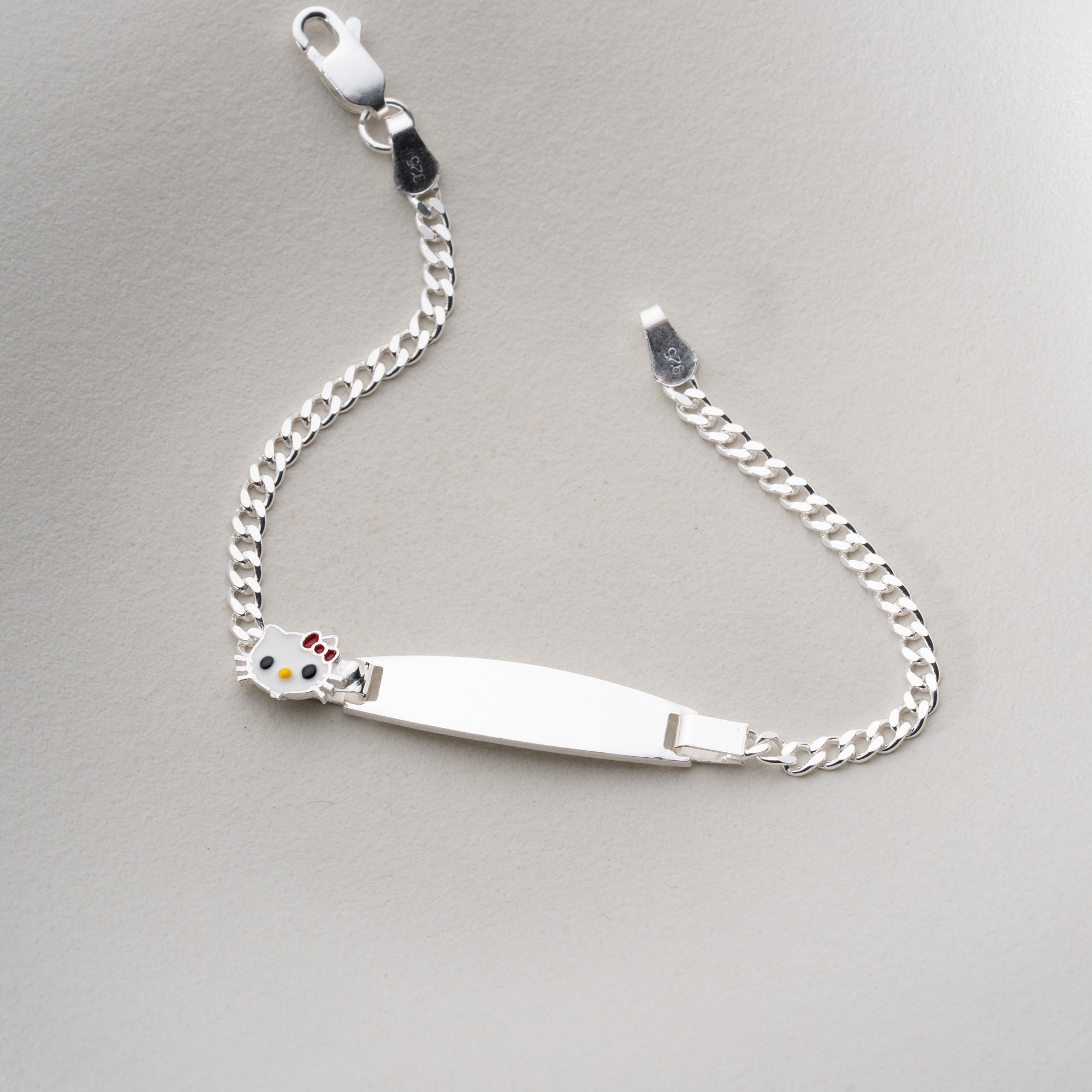 KATZE KINDER ARMBAND | 925 SILBER