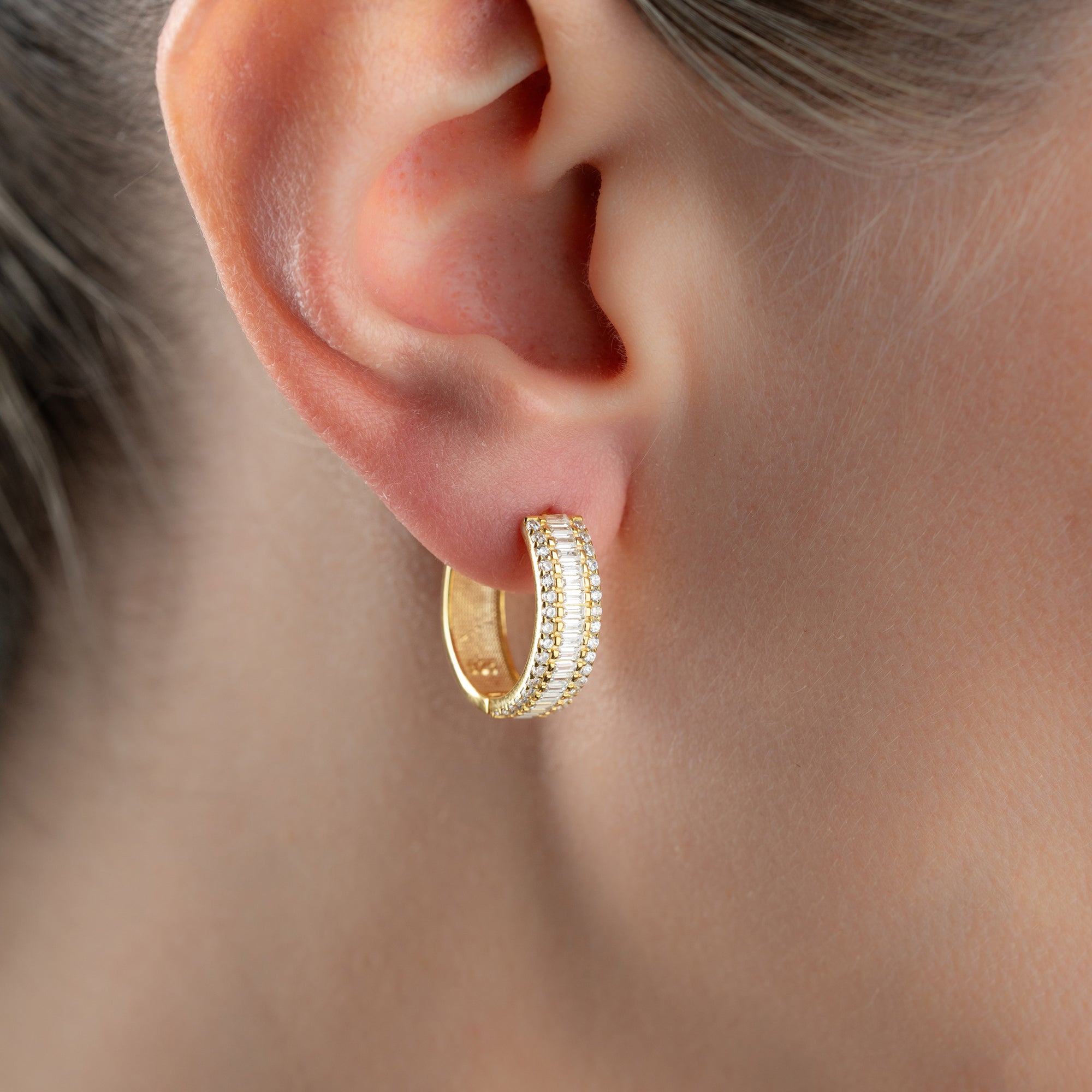 MYRA OHRRINGE | 925 SILBER